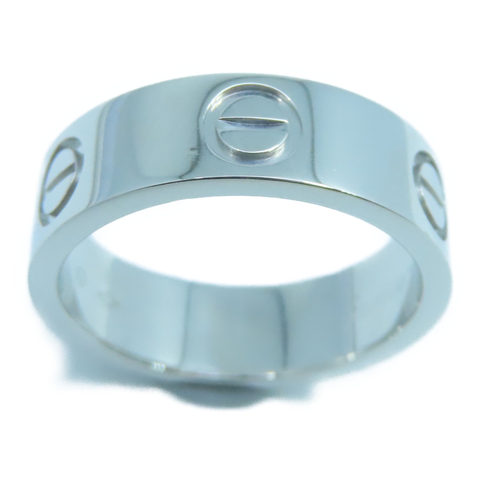 CARTIER PT950鉑金Love Ring戒指Cartier#50/US#5.25