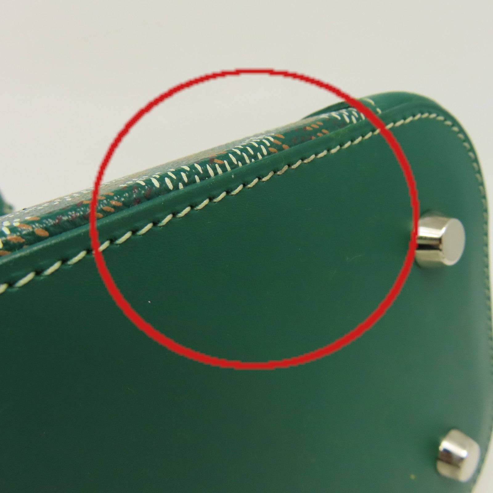 GOYARD 塗層帆布2Way Shoulder Bag手挽肩背兩用袋綠色