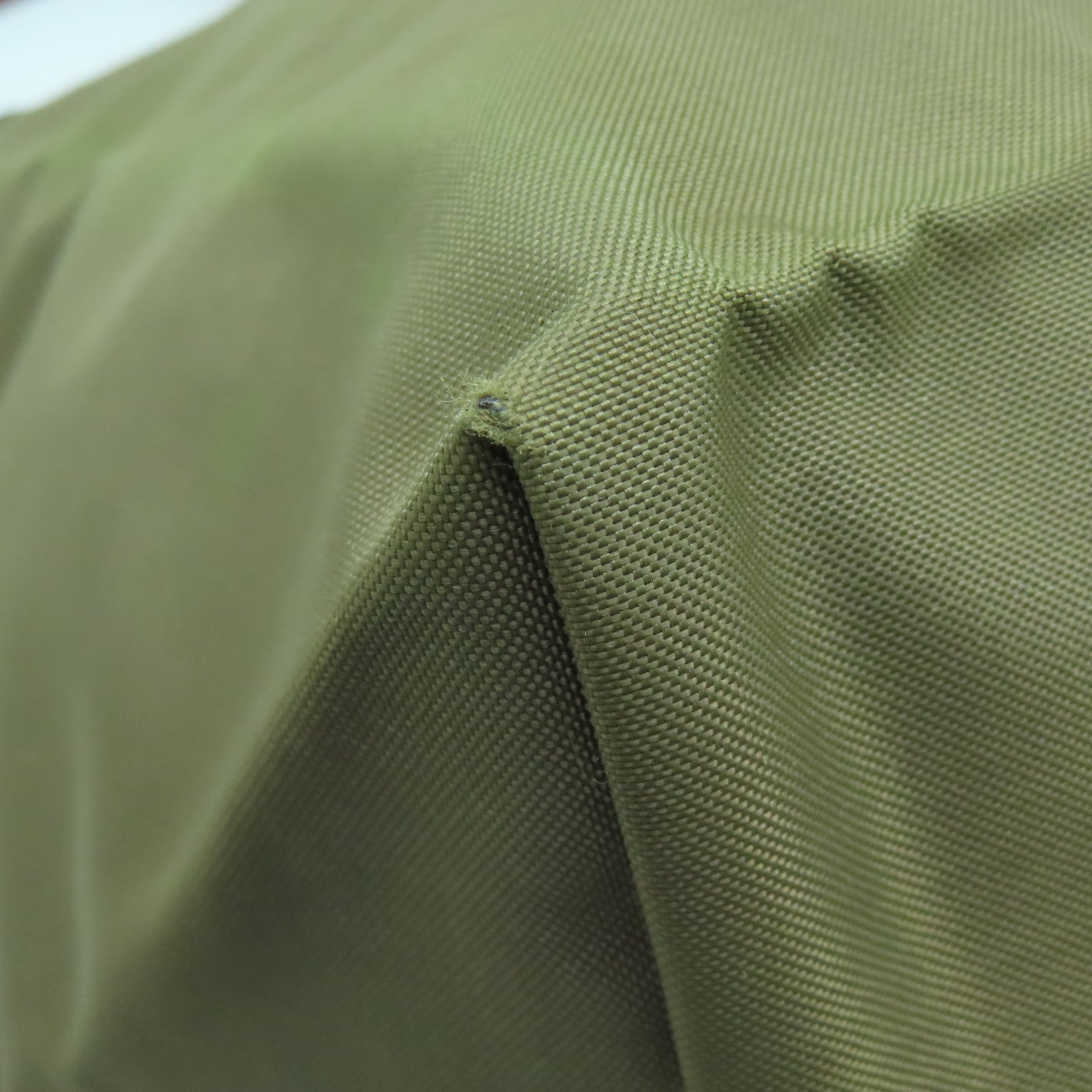 Longchamp 尼龍Shoulder Bag金扣肩背袋綠色/棕色