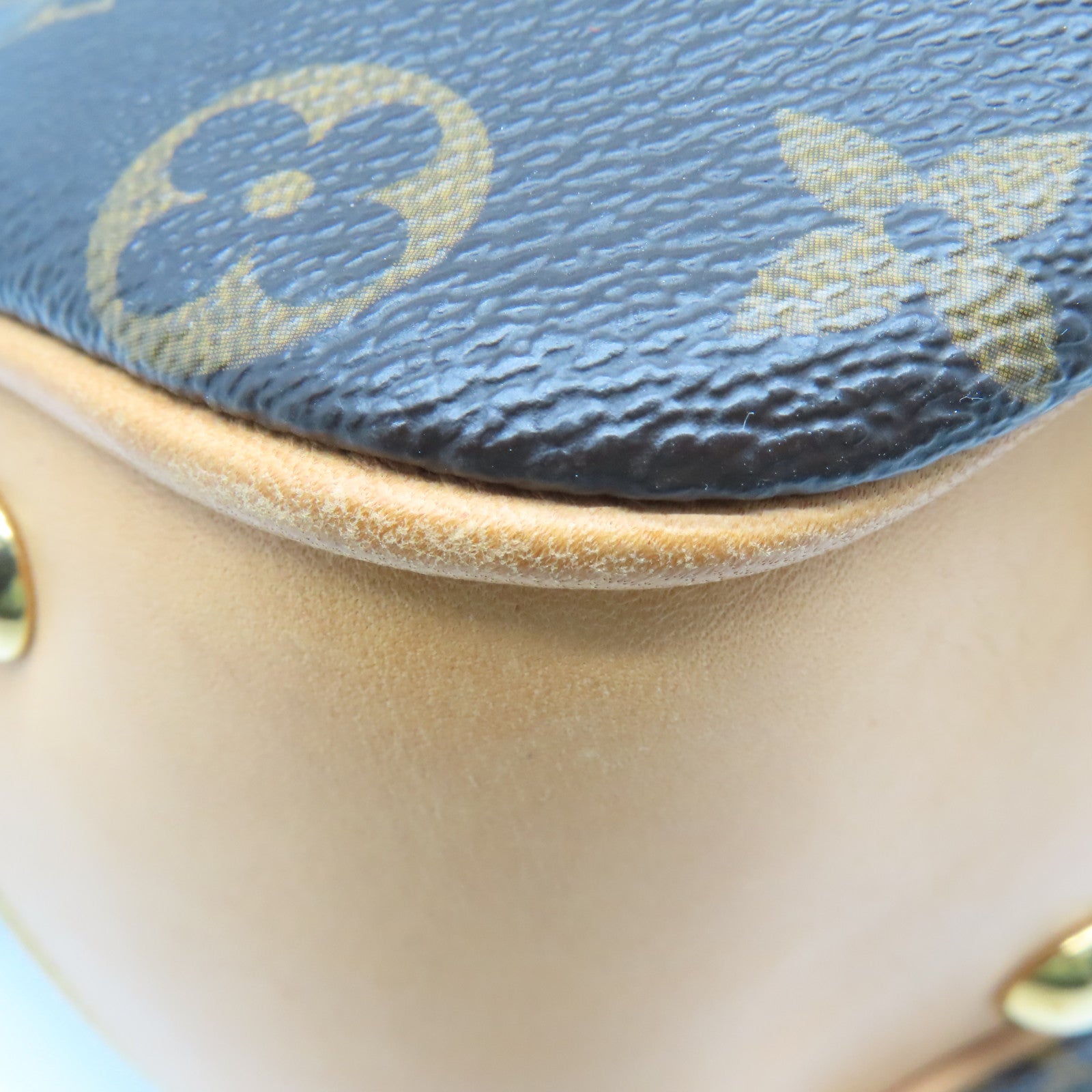 LOUIS VUITTON Monogram Boesi PM金扣手挽袋啡色