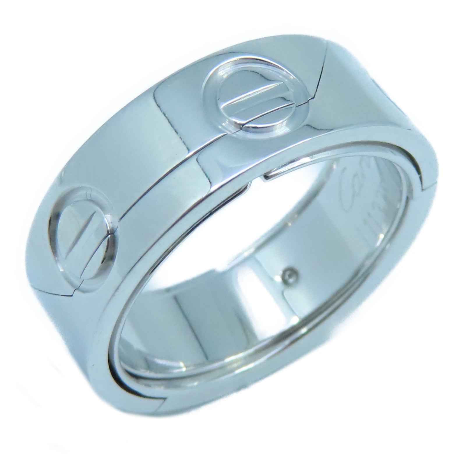 CARTIER 18K白金Astro Love Ring戒指Cartier#54/US#7