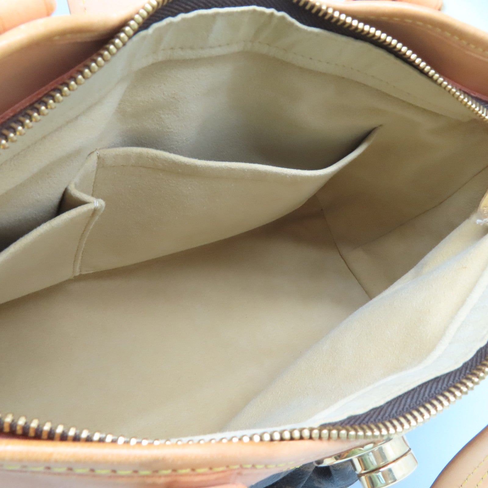 LOUIS VUITTON Monogram Boesi PM金扣手挽袋啡色