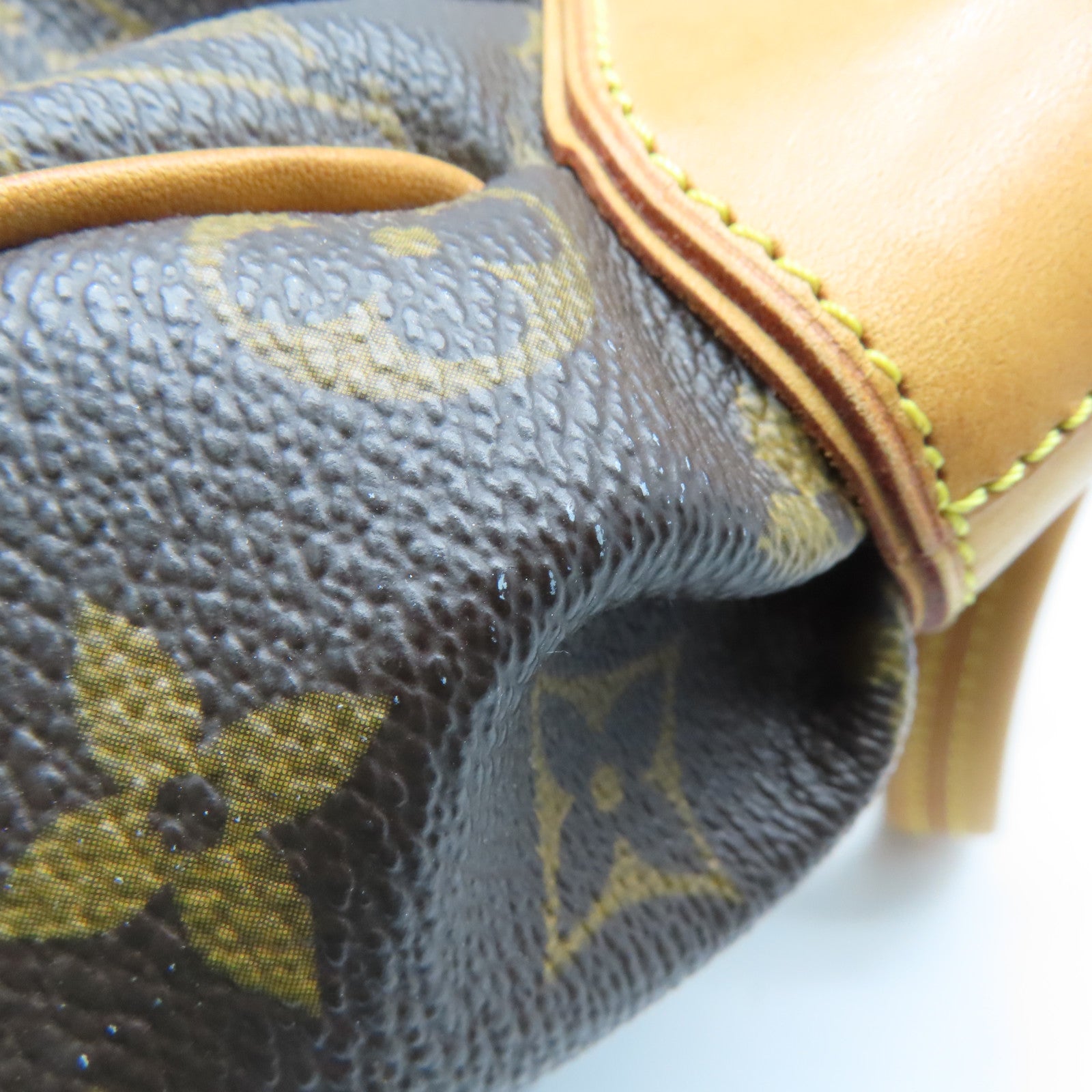 LOUIS VUITTON Monogram Boesi PM金扣手挽袋啡色