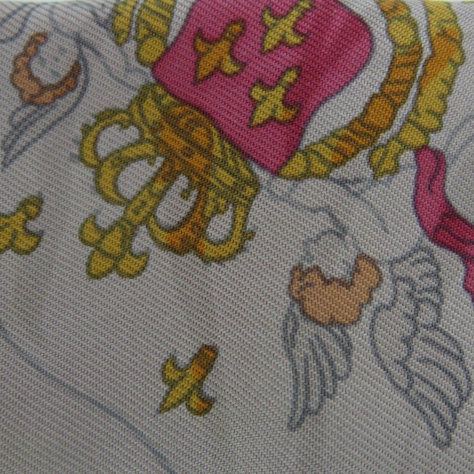 HERMES 【激减优惠】丝质Twilly丝巾棕色