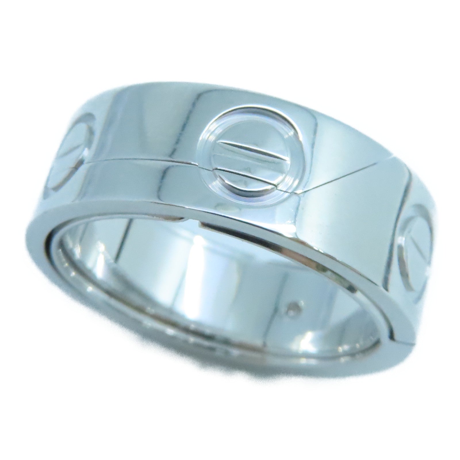 CARTIER 18K白金Astro Love Ring戒指Cartier#54/US#7