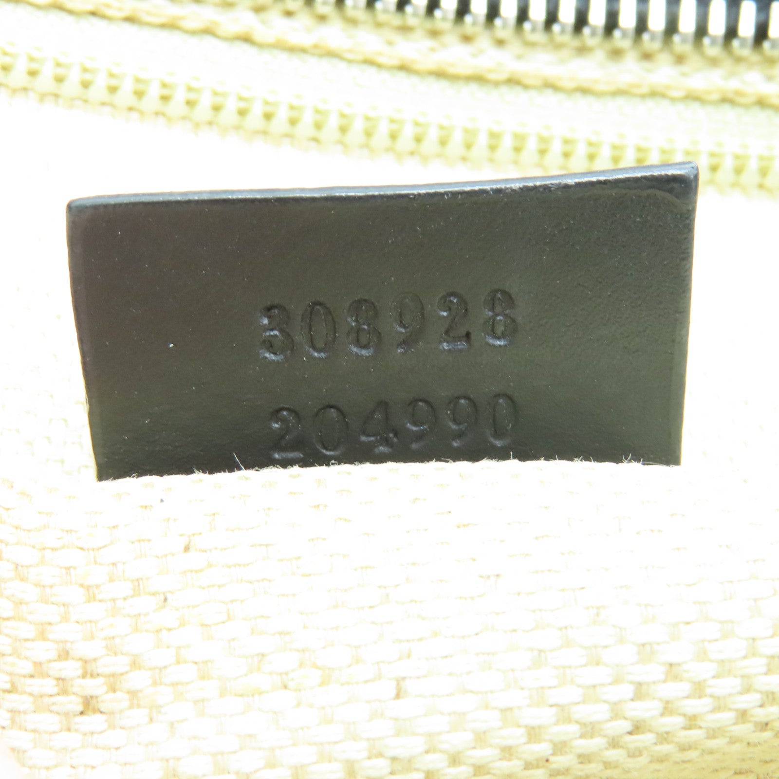 GUCCI 帆布Tote Bag銀扣手挽袋/肩背袋黑色