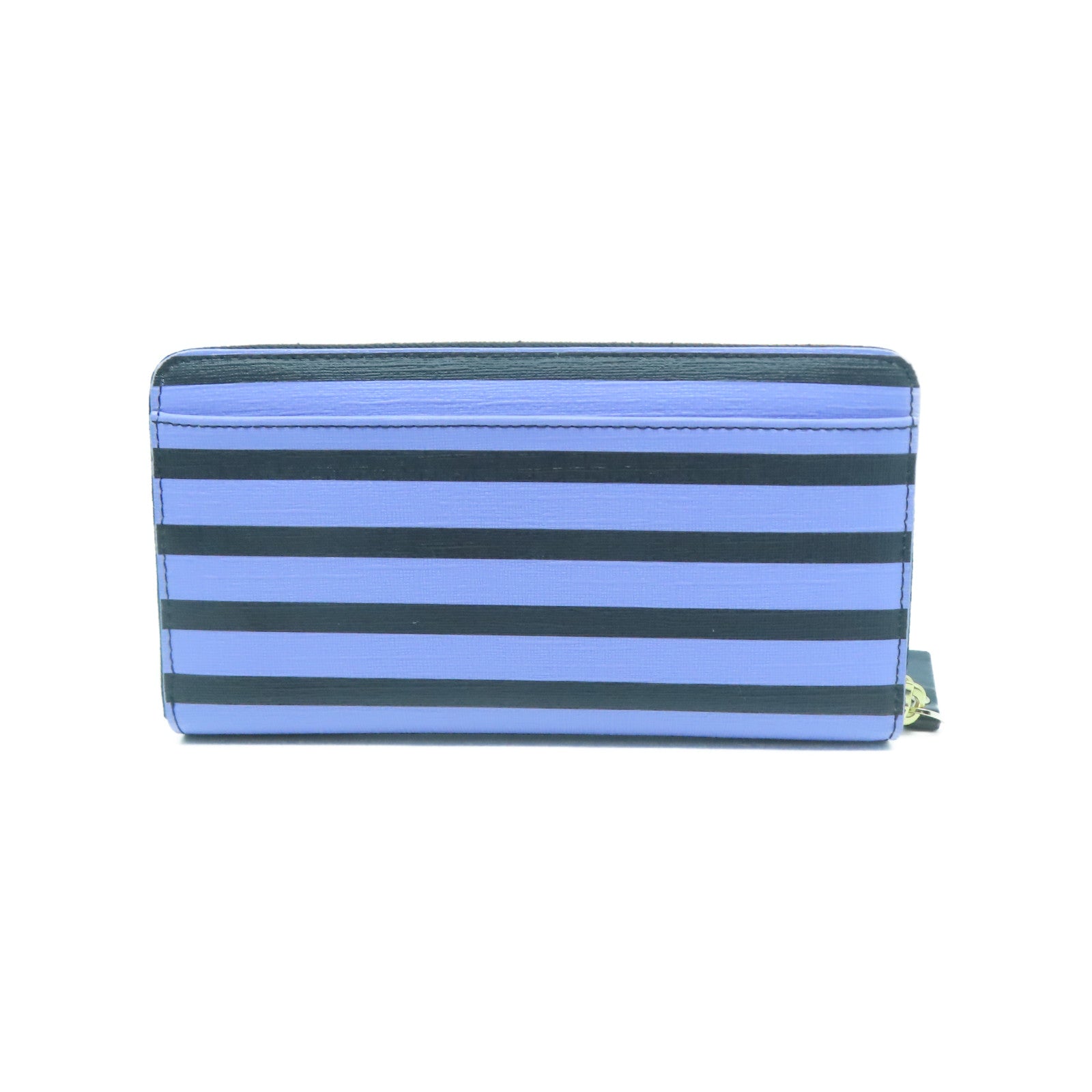 Kate Spade 【激減優惠】牛皮皮革Long Wallet金扣長錢包黑色/藍色