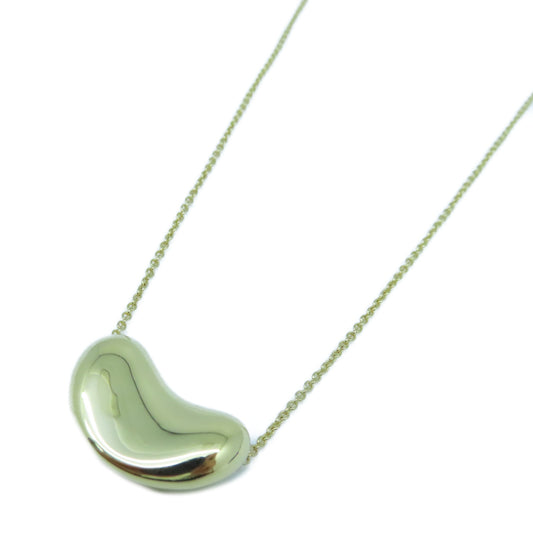 TIFFANY&CO 18K黃金Bean Necklace 18mm項鍊