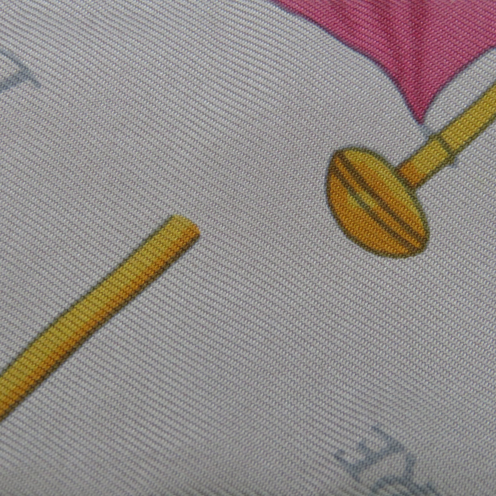HERMES 【激减优惠】丝质Twilly丝巾棕色
