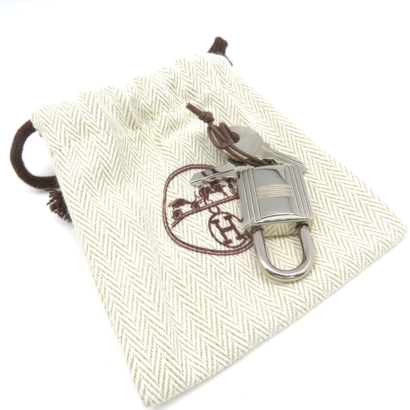 HERMES Clemence Leather Picotin PM Tote Bag Silver Buckle 1P Green Blue