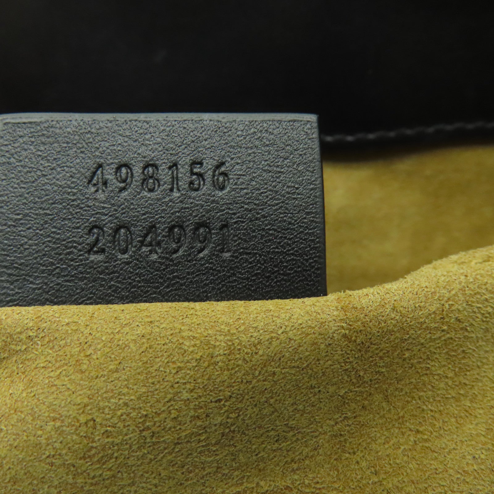 GUCCI 塗層帆布Chain Shoulder金扣鏈帶肩背袋黑色