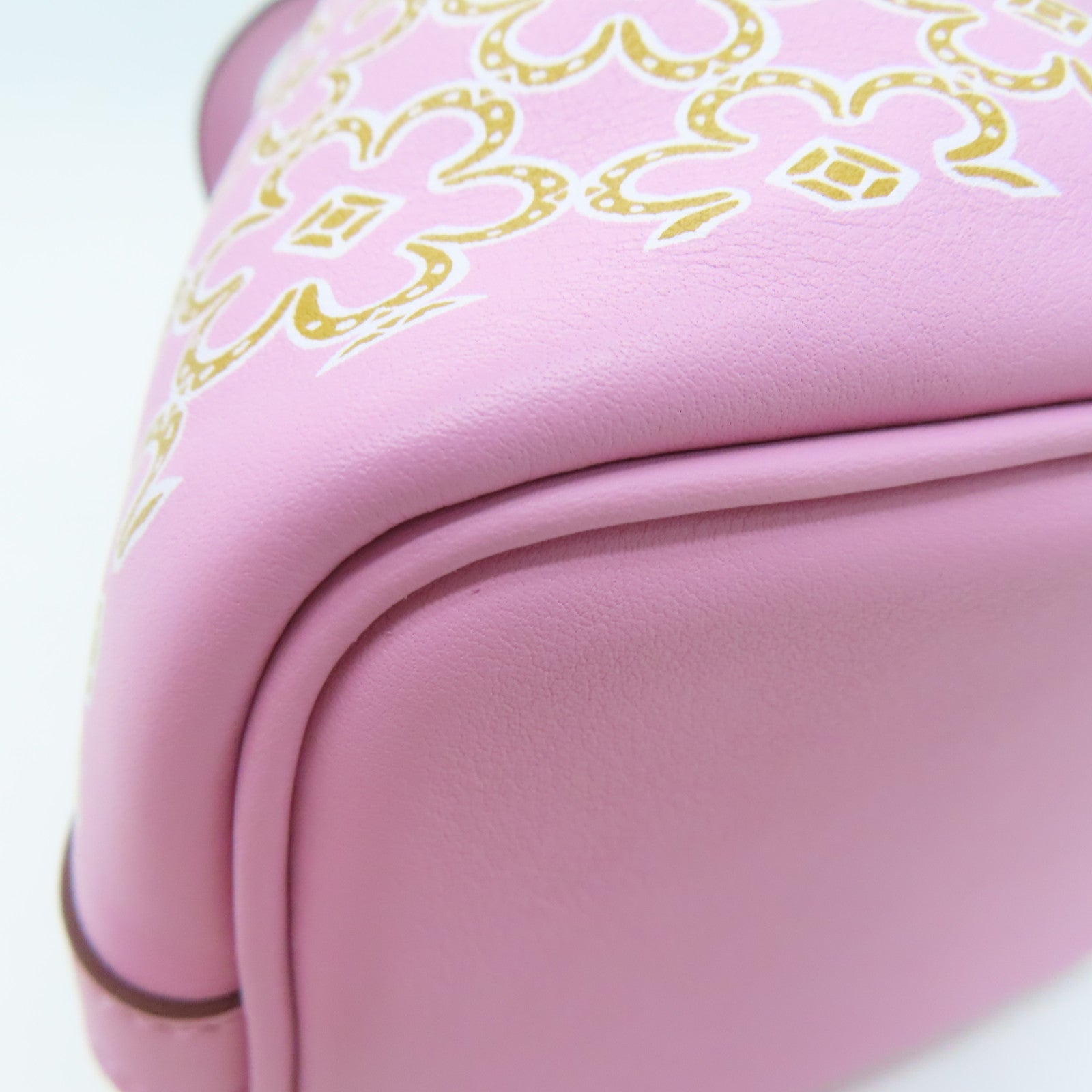 HERMES Swift皮革Micro Picotin Lucky Daisy银扣手挽袋Mauve Sylvestre锦葵紫色