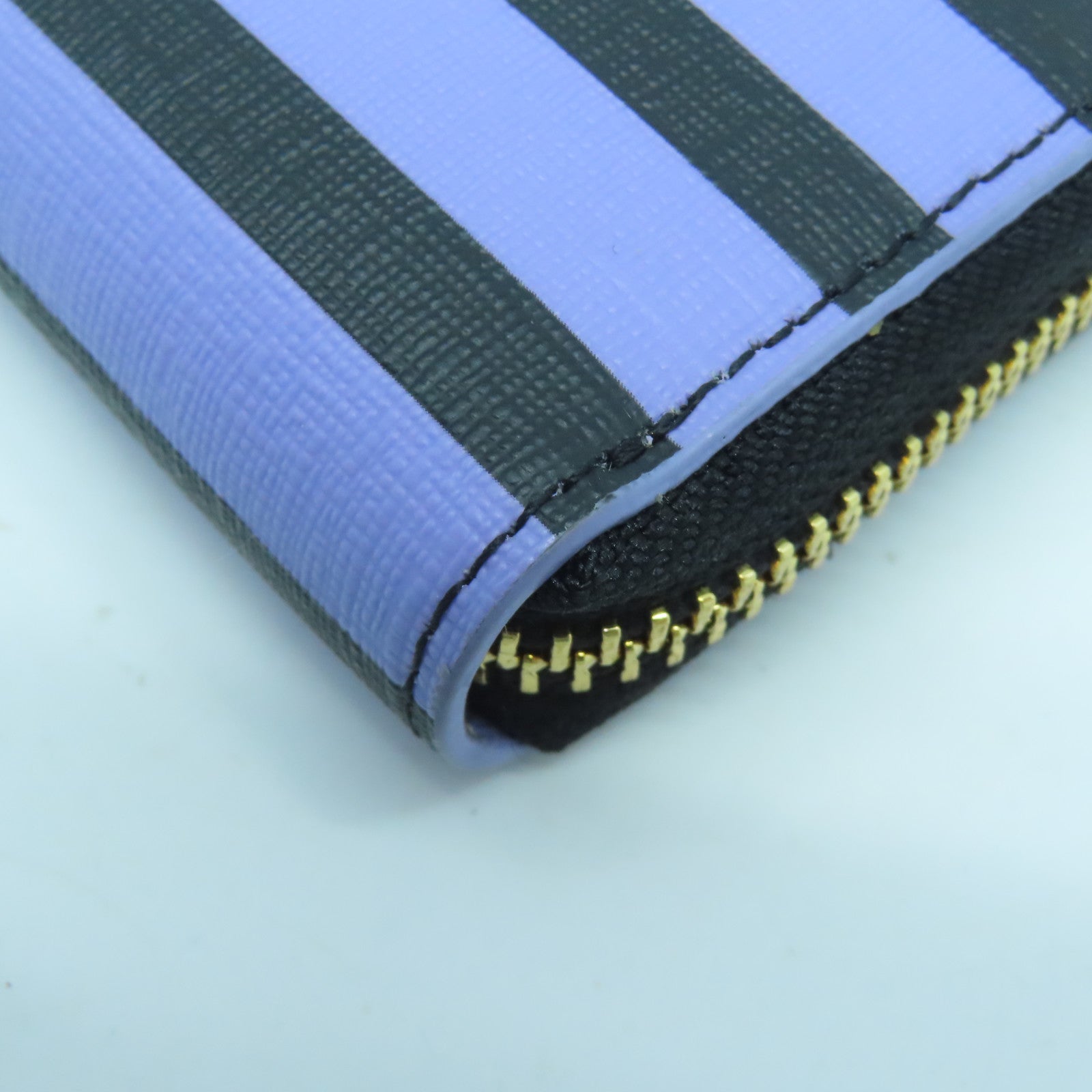 Kate Spade 【激減優惠】牛皮皮革Long Wallet金扣長錢包黑色/藍色