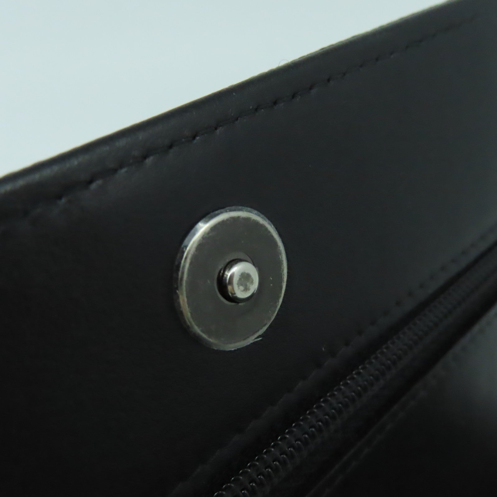 CHANEL 菱格Caviar皮革WOC Wallet On Chain Shoulder Bag銀扣鏈帶肩帶袋黑色