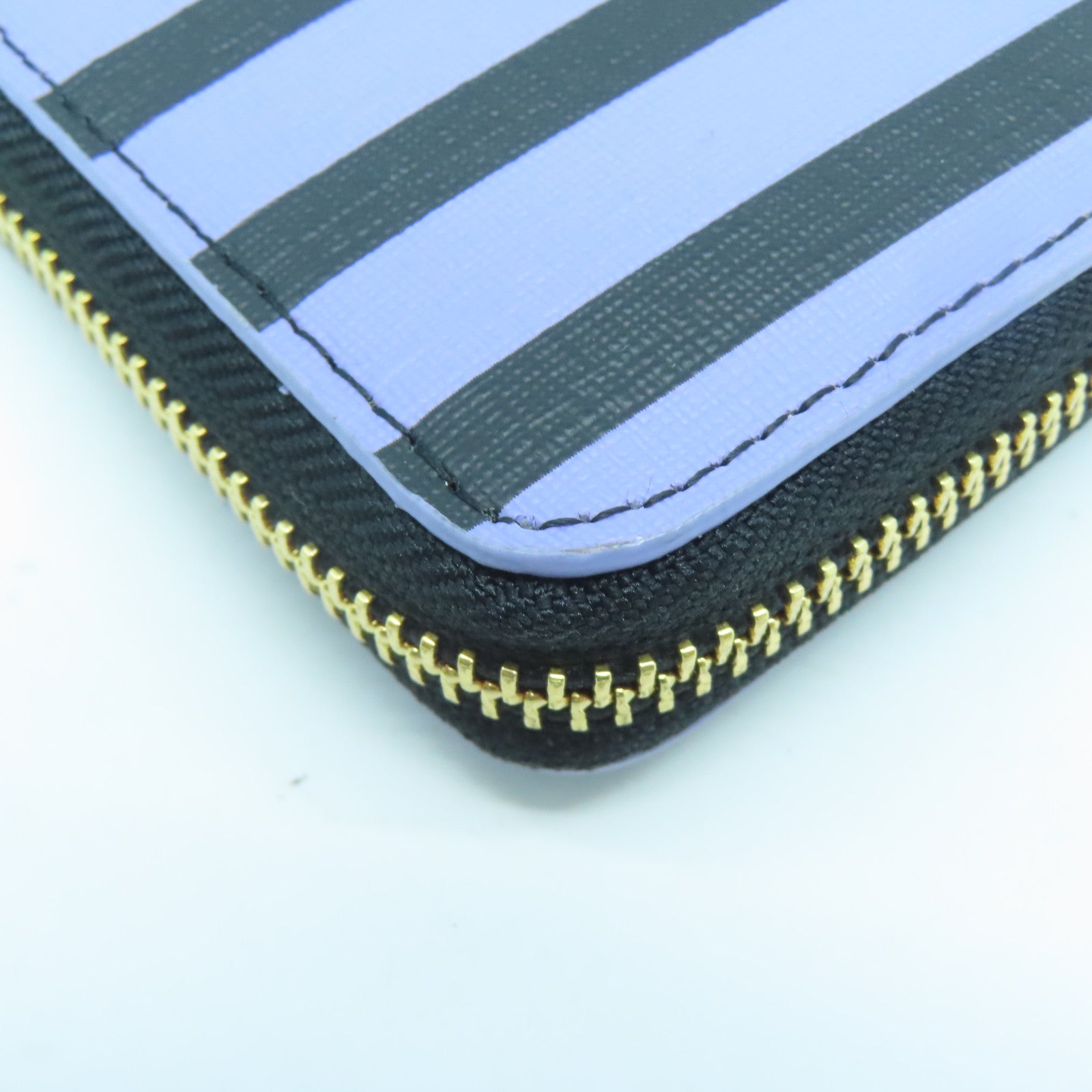 Kate Spade 【激減優惠】牛皮皮革Long Wallet金扣長錢包黑色/藍色
