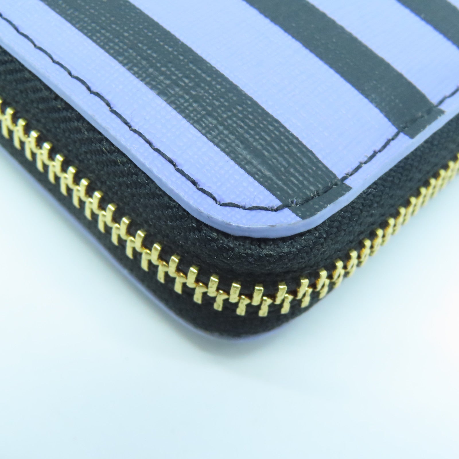 Kate Spade 【激減優惠】牛皮皮革Long Wallet金扣長錢包黑色/藍色
