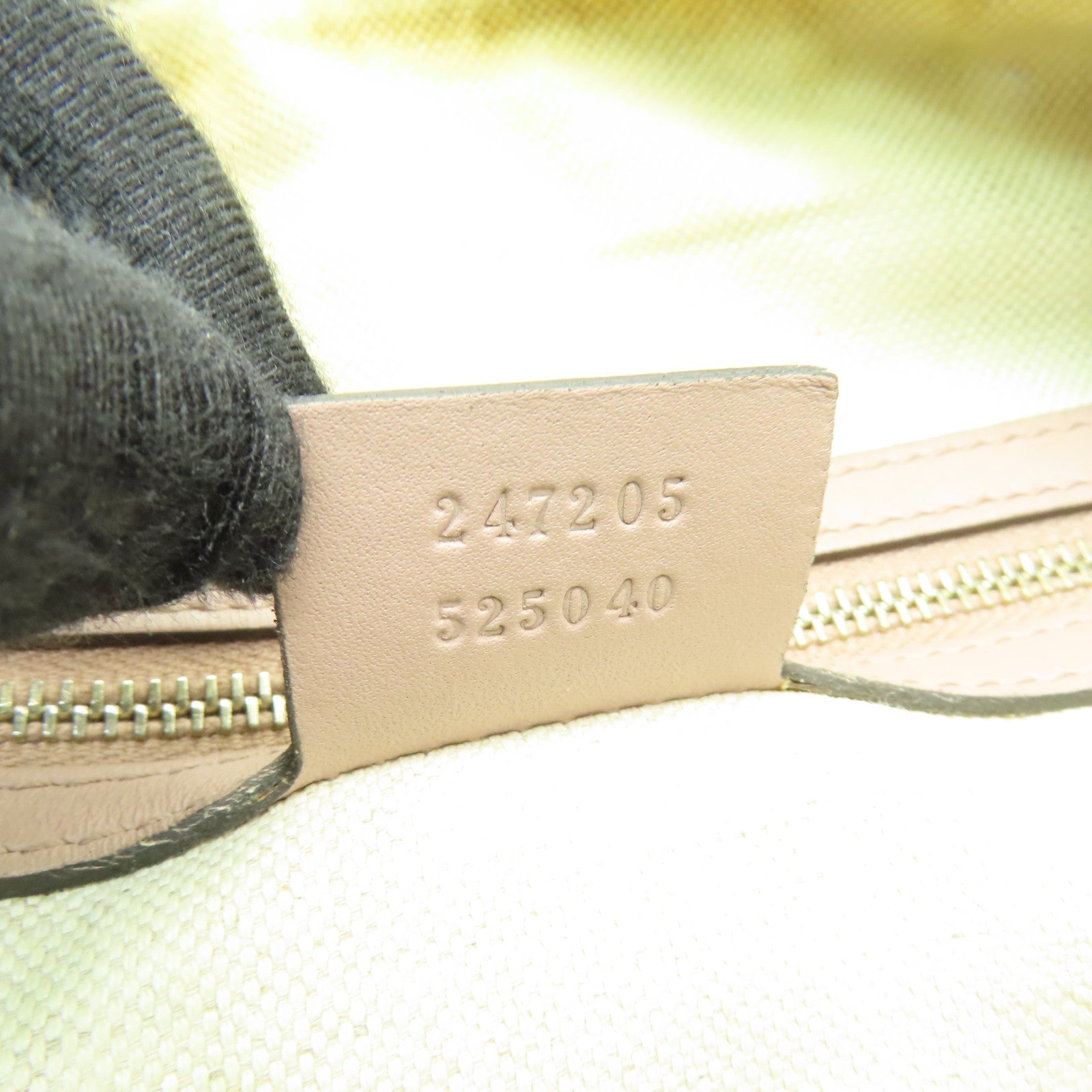GUCCI 帆布2way Shoulder Bag金扣手挽肩背兩用袋米色/粉紅色