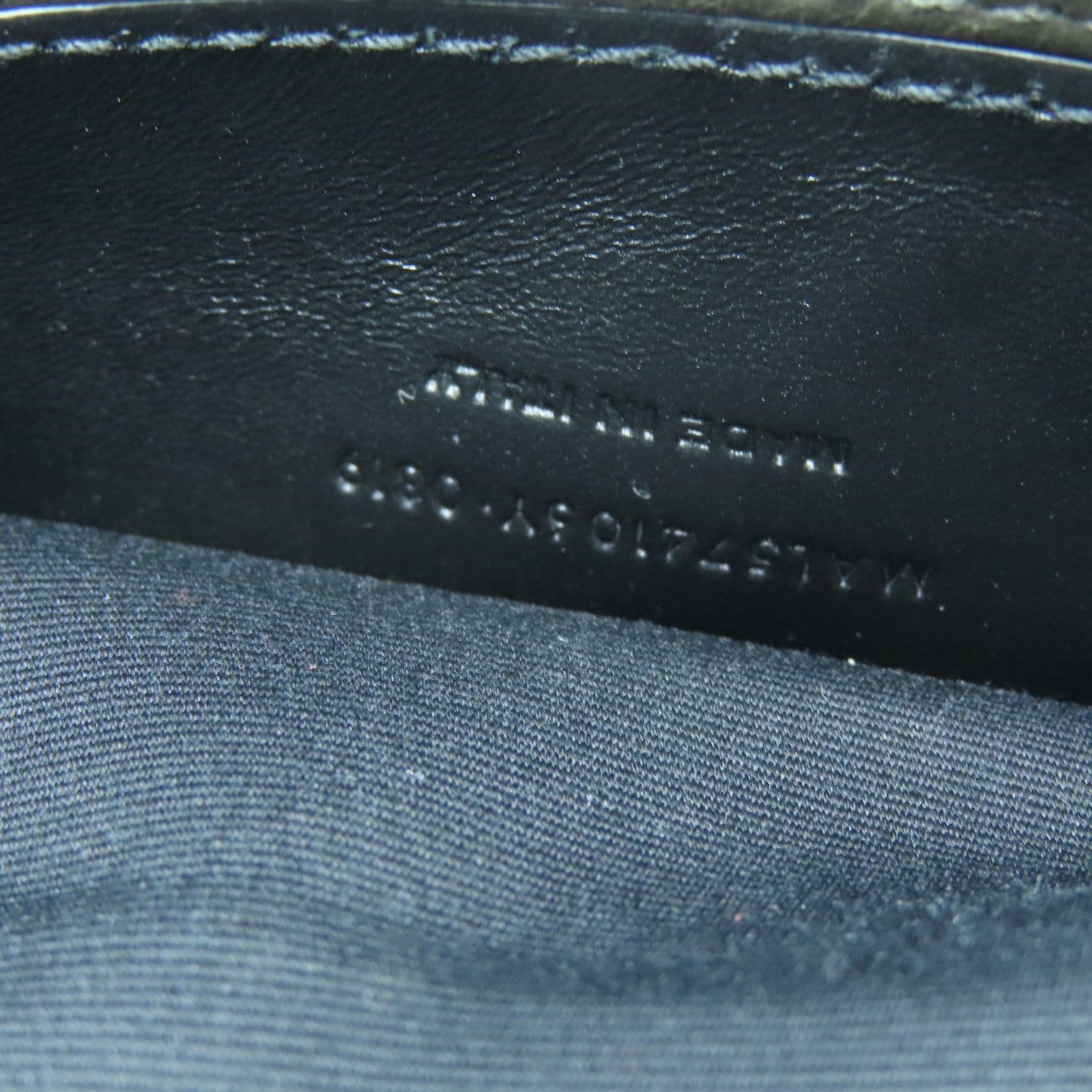 SAINT LAURENT 牛皮皮革West Hollywood銀扣肩背袋灰褐色