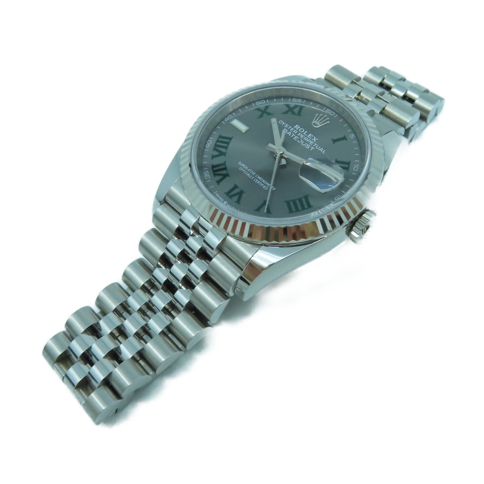 ROLEX Datejust 36mm不鏽鋼手錶自動機芯銀色