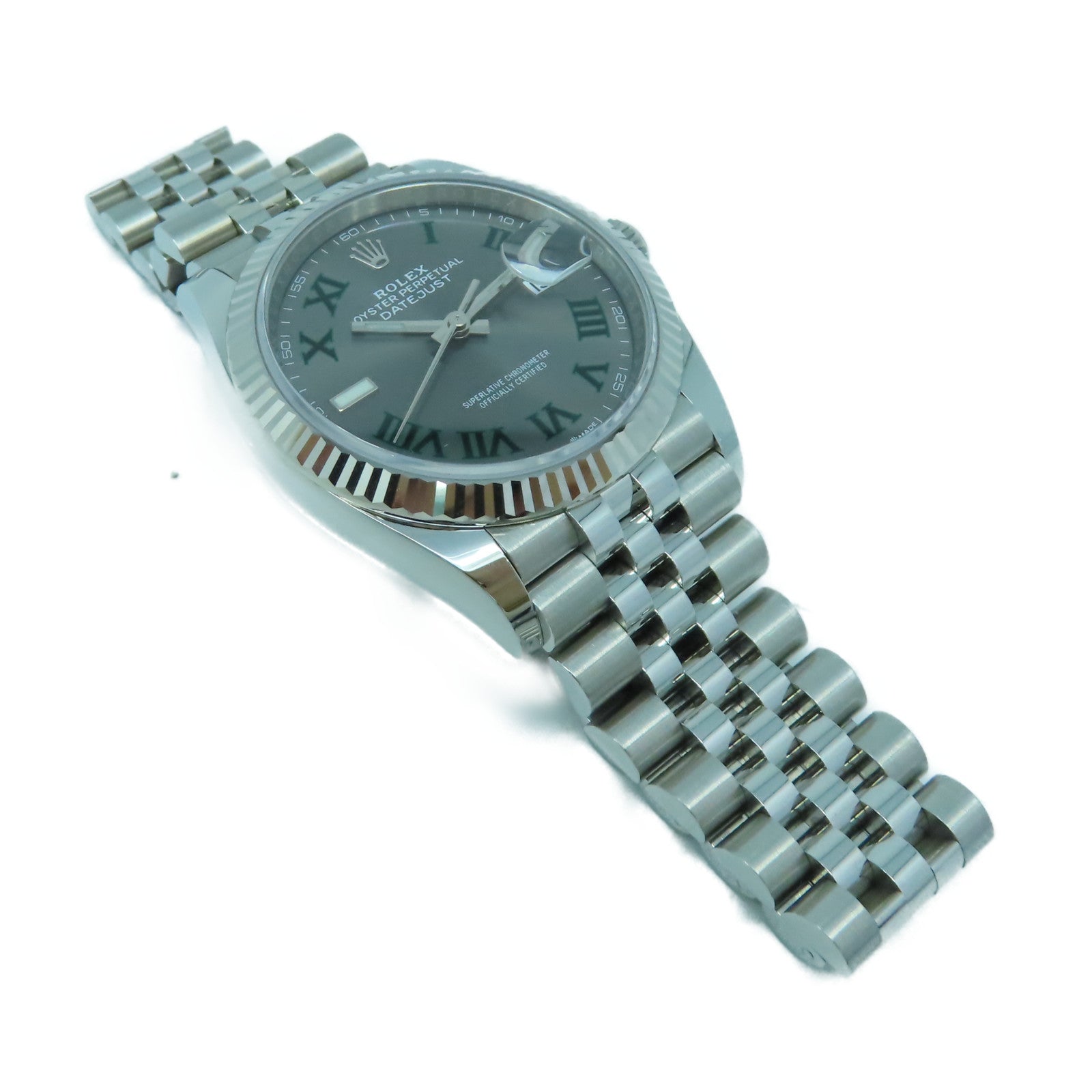 ROLEX Datejust 36mm不鏽鋼手錶自動機芯銀色