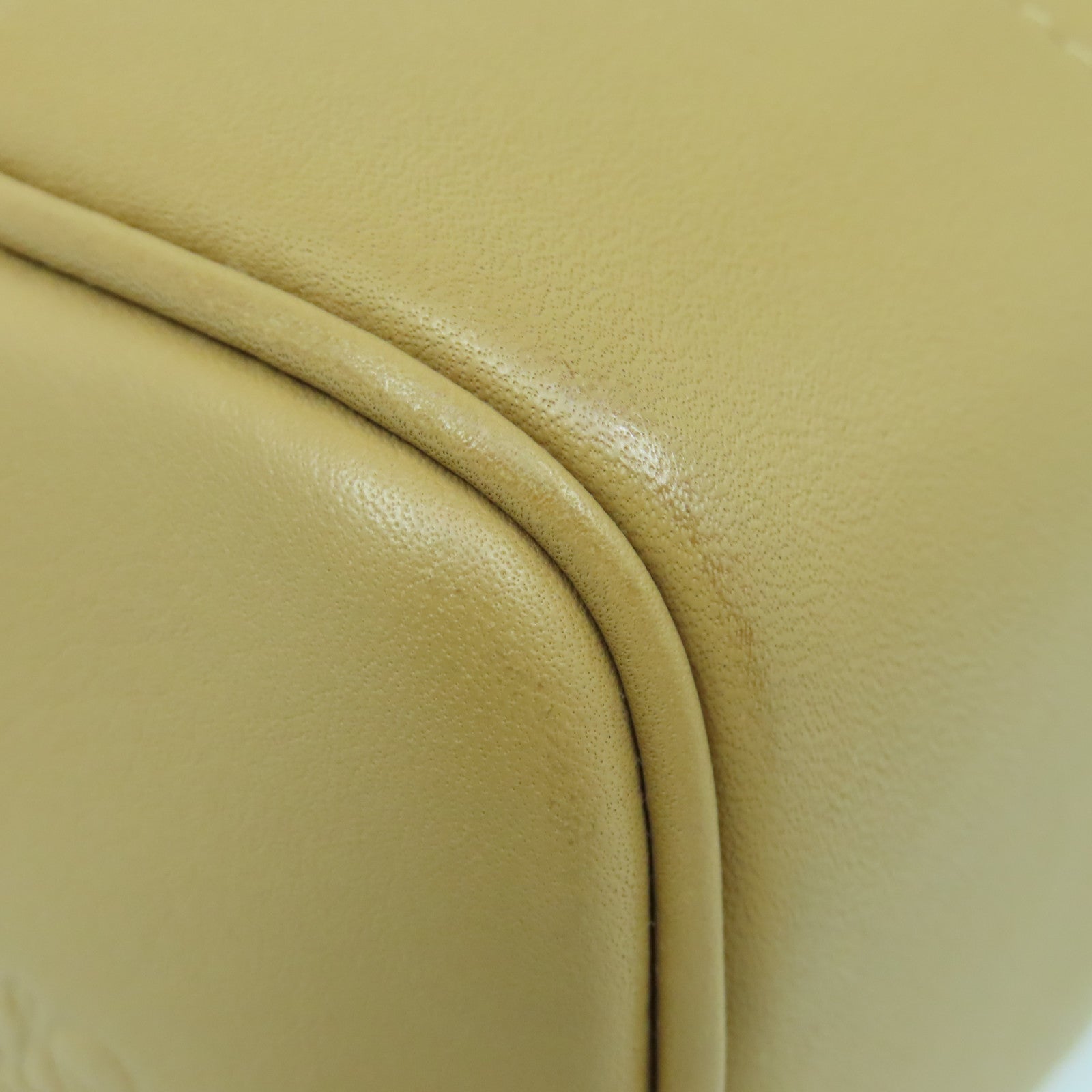 LOEWE 【激減優惠】牛皮皮革Amazona金扣手挽肩背兩用袋杏色
