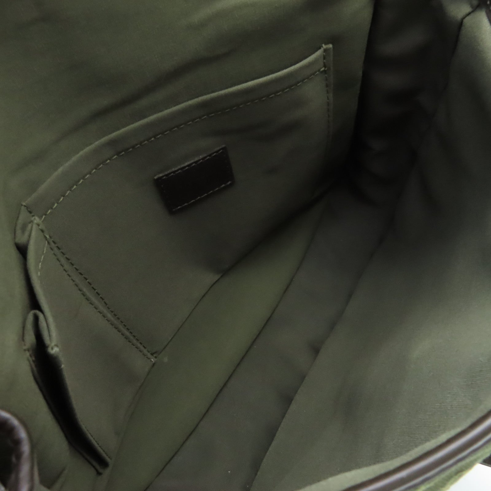 LOUIS VUITTON 【激減優惠】Monogram Mini Berangene Shoulder Bag肩背袋綠色/啡色
