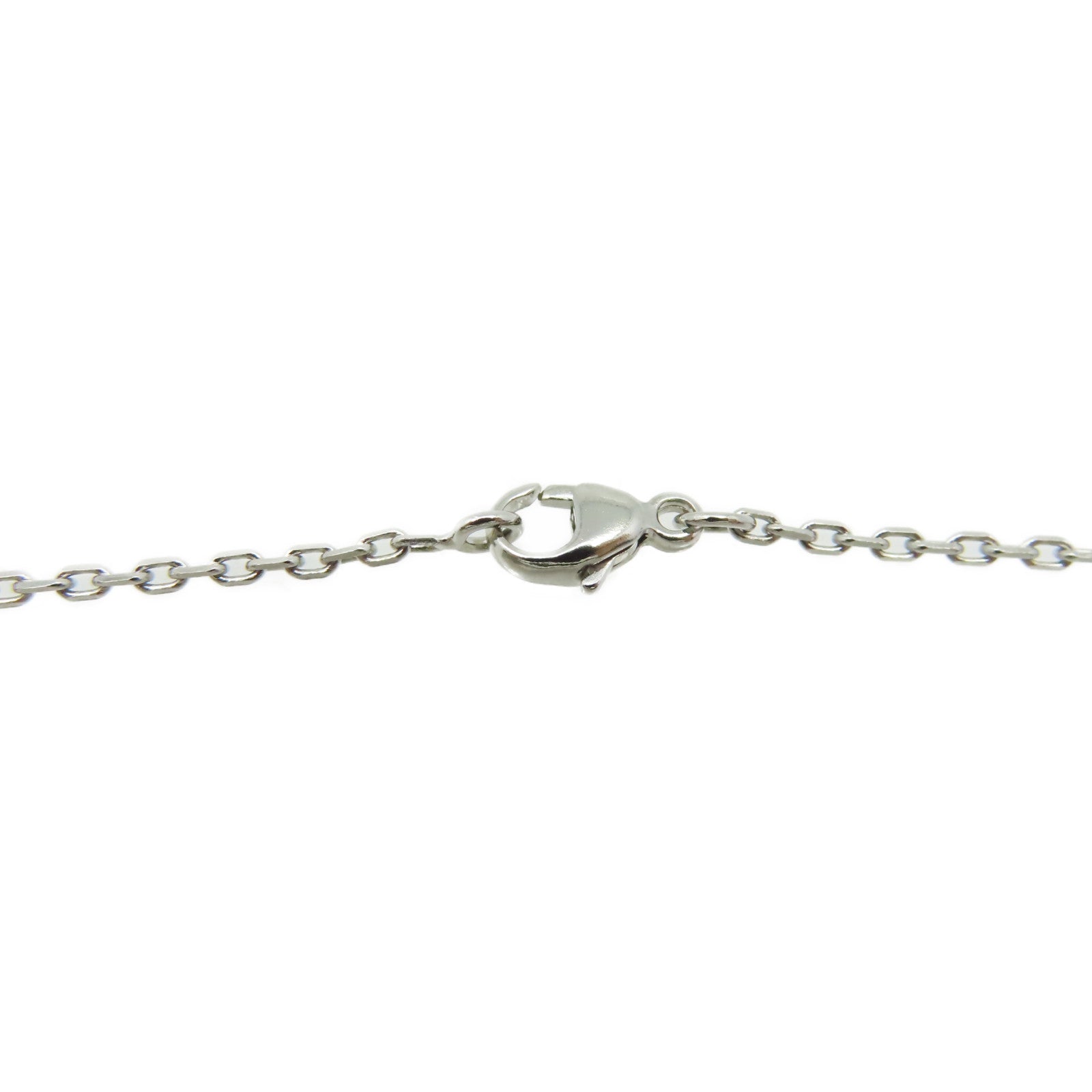 HERMES 金屬Mini Pop H Necklace項鏈白色/銀色