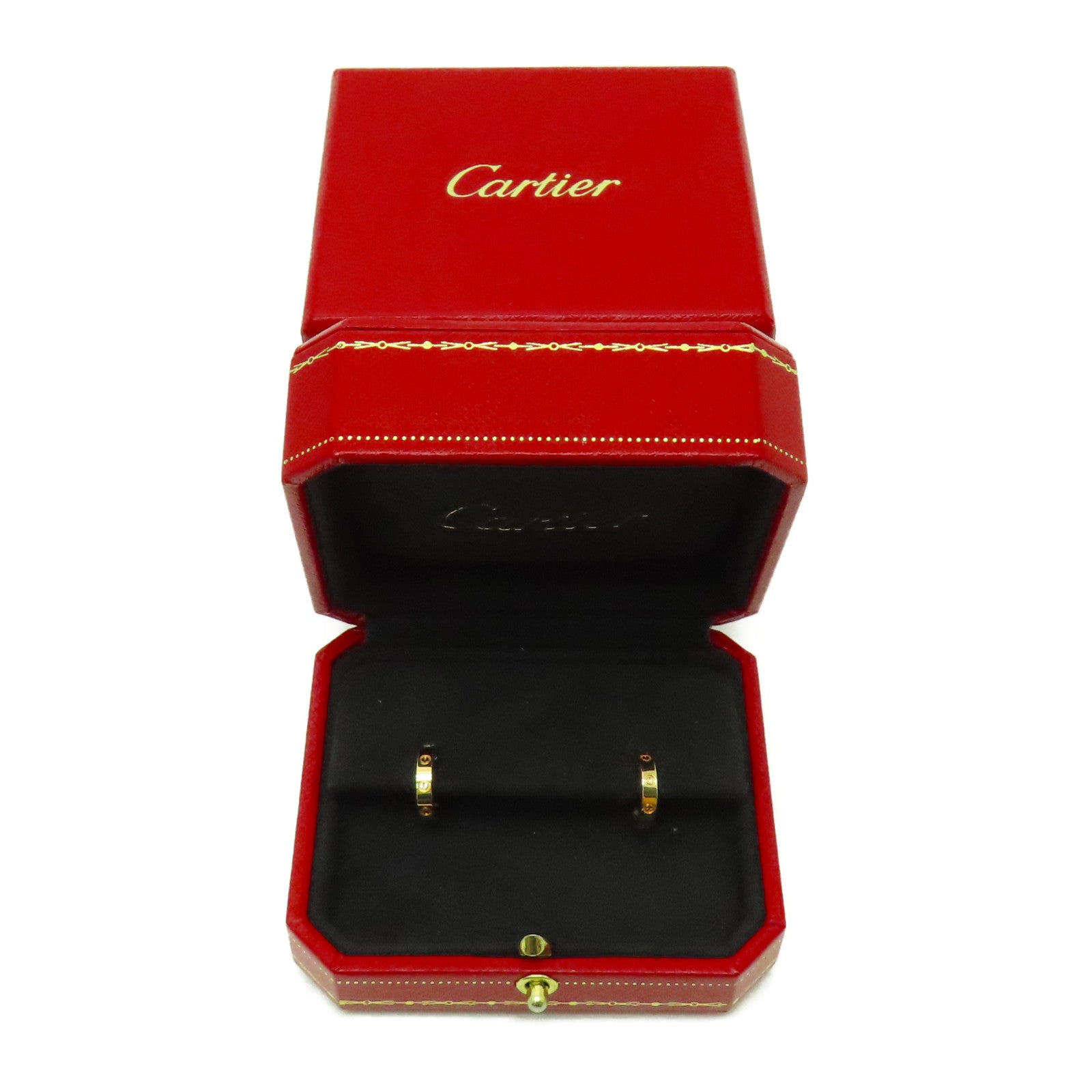 CARTIER 18K黃金Love Earrings耳環金色