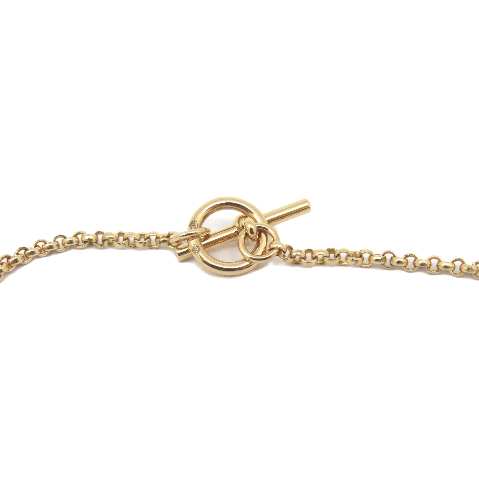 HERMES 【激减优惠】18K玫瑰金Ex-Libris Bracelet手链