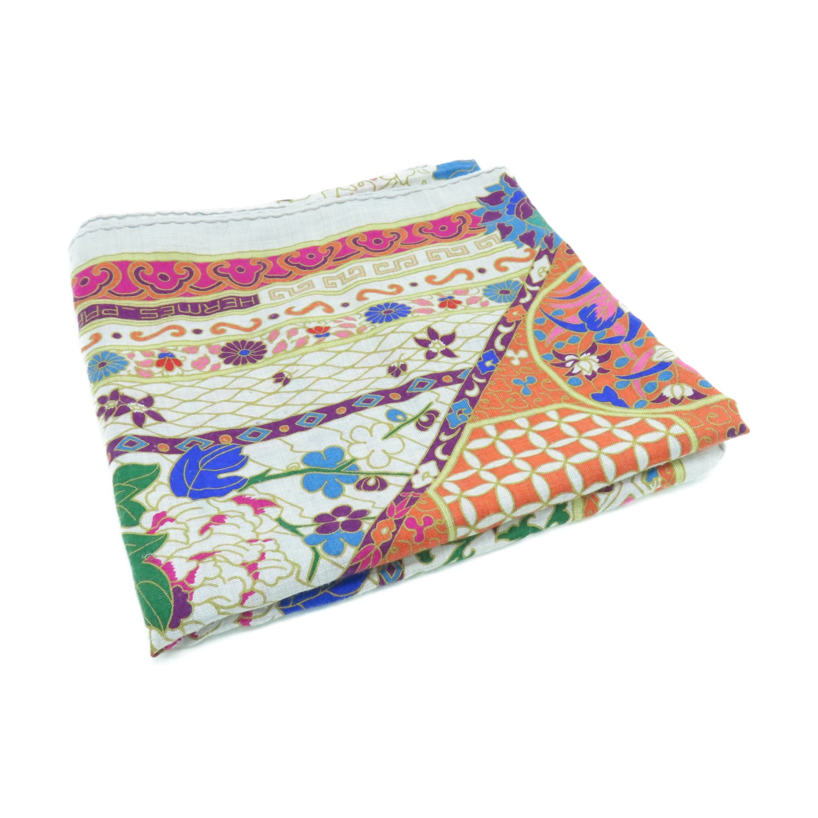 HERMES 羊絨/絲質Scarf 140X140圍巾多色