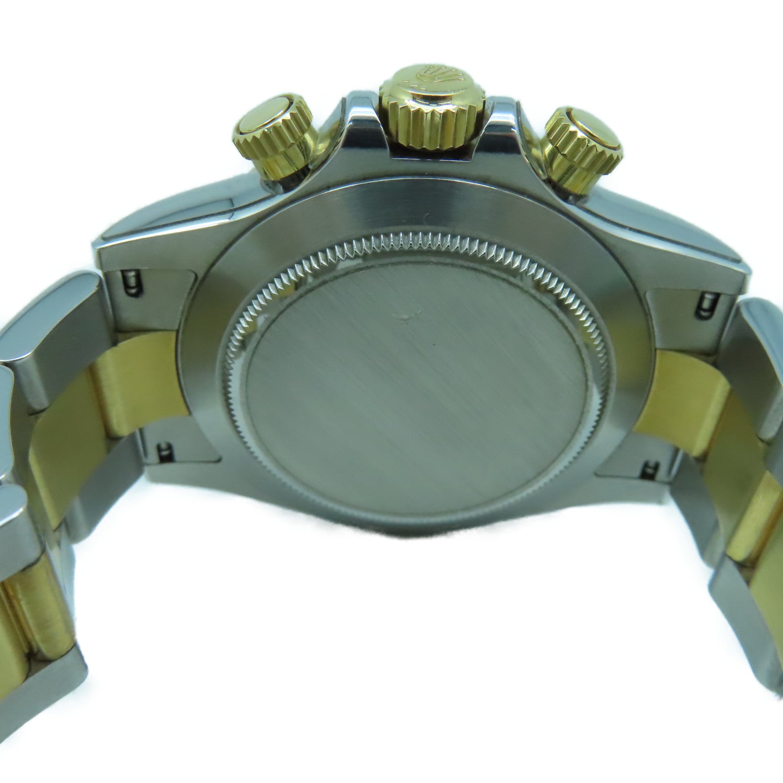 ROLEX Daytona 40mm 18K黃金/不鏽鋼手錶自動機芯金色