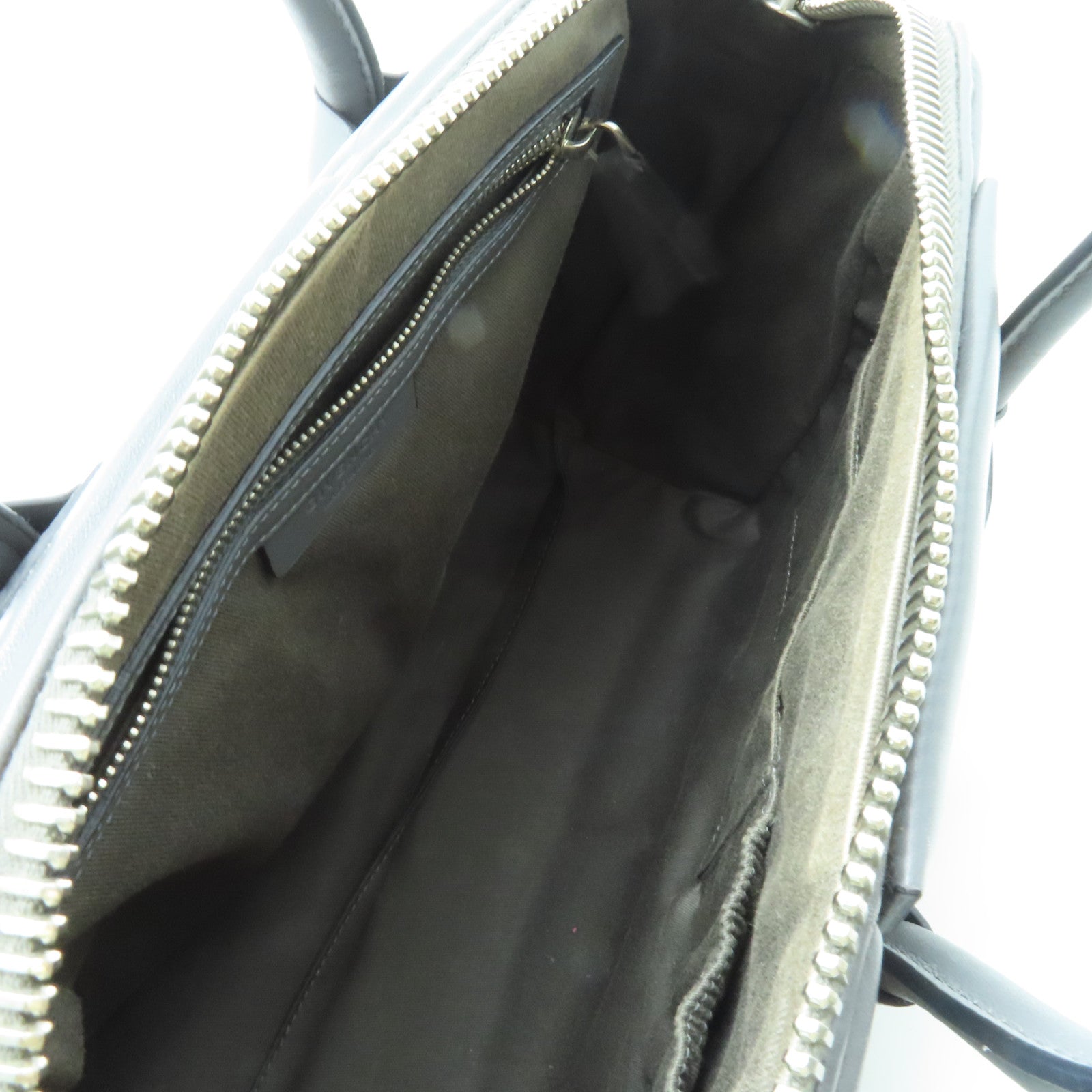 GIVENCHY 牛皮皮革Shoulder Bag銀扣肩背袋灰色