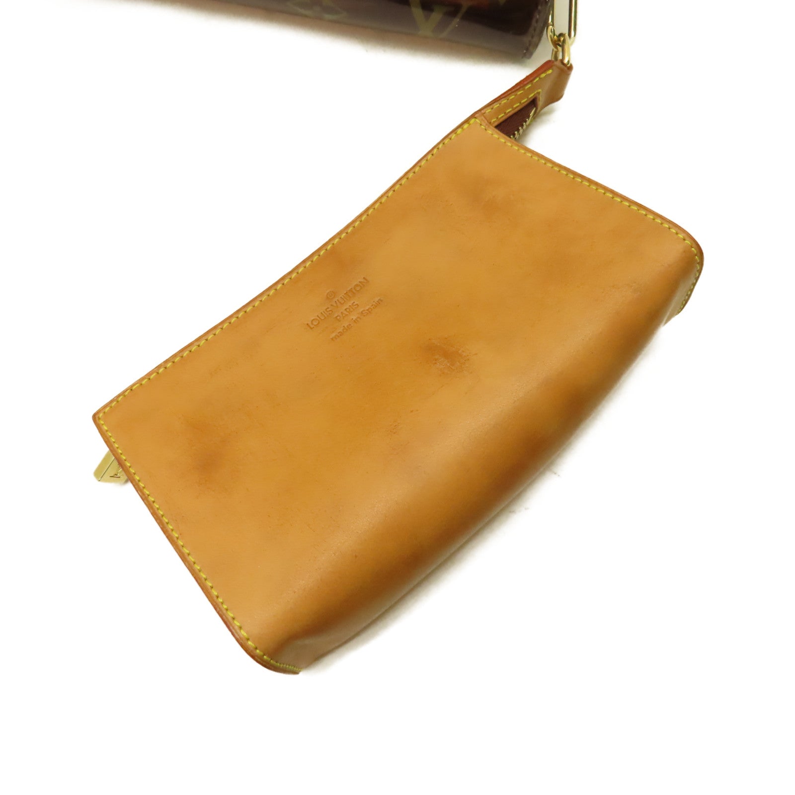 LOUIS VUITTON Monogram Vinyl Ambre Cabas Cruise GM Tote Bag肩背袋啡色