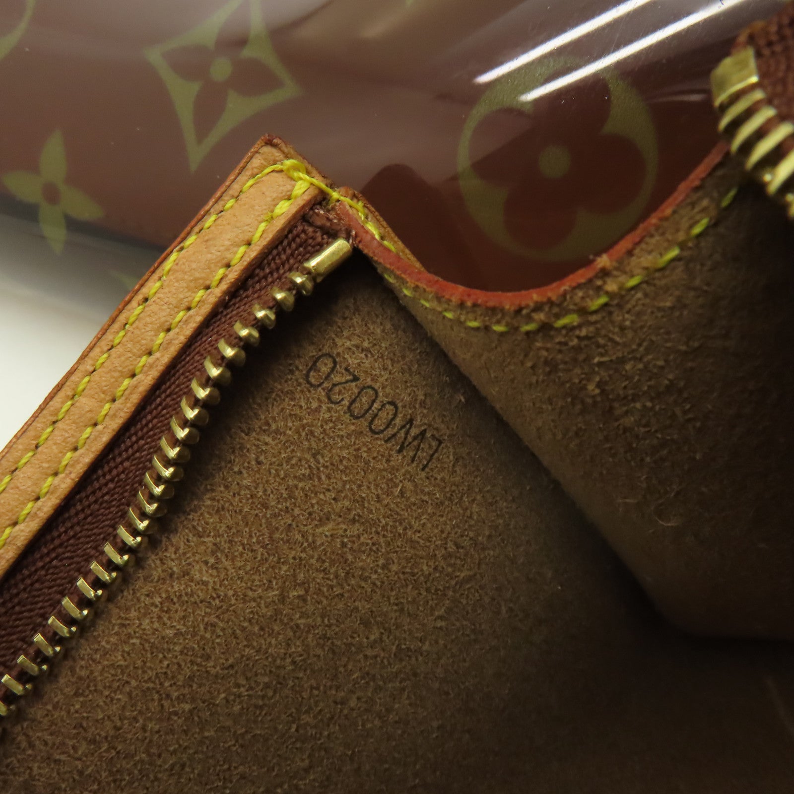 LOUIS VUITTON Monogram Vinyl Ambre Cabas Cruise GM Tote Bag肩背袋啡色