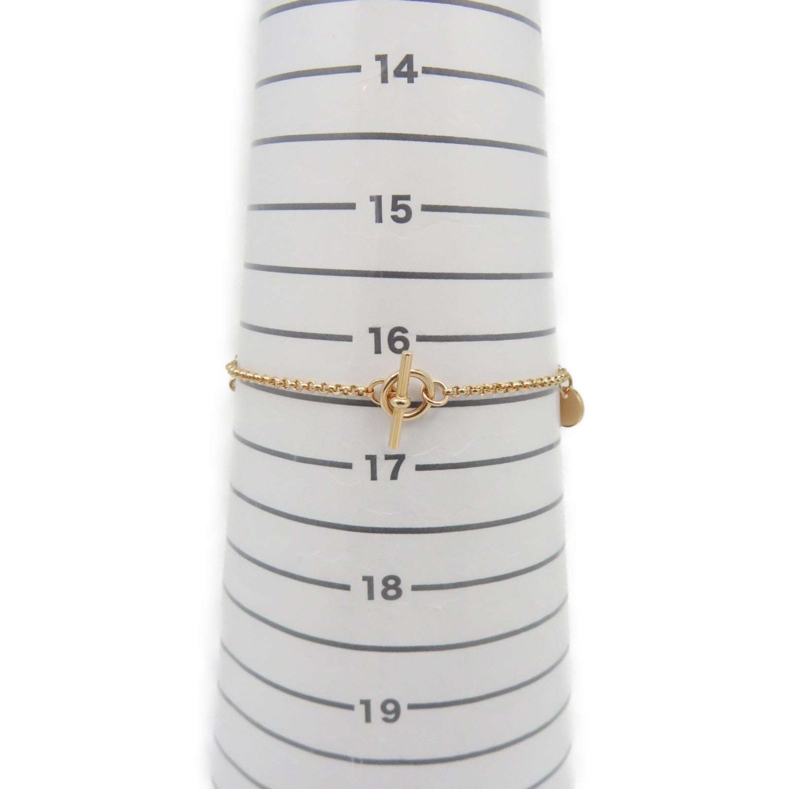 HERMES 【激减优惠】18K玫瑰金Ex-Libris Bracelet手链