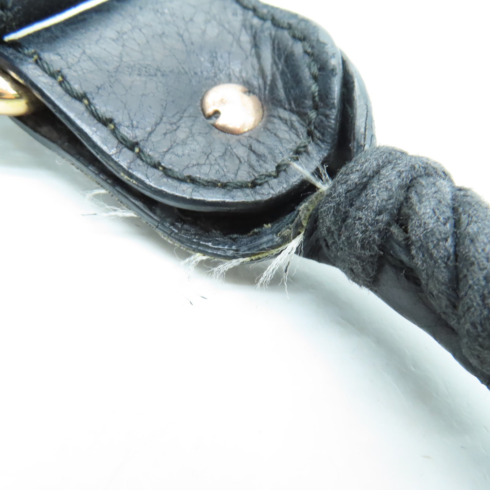 BALENCIAGA 羊皮皮革Shoulder Bag金扣手挽肩背两用袋黑色