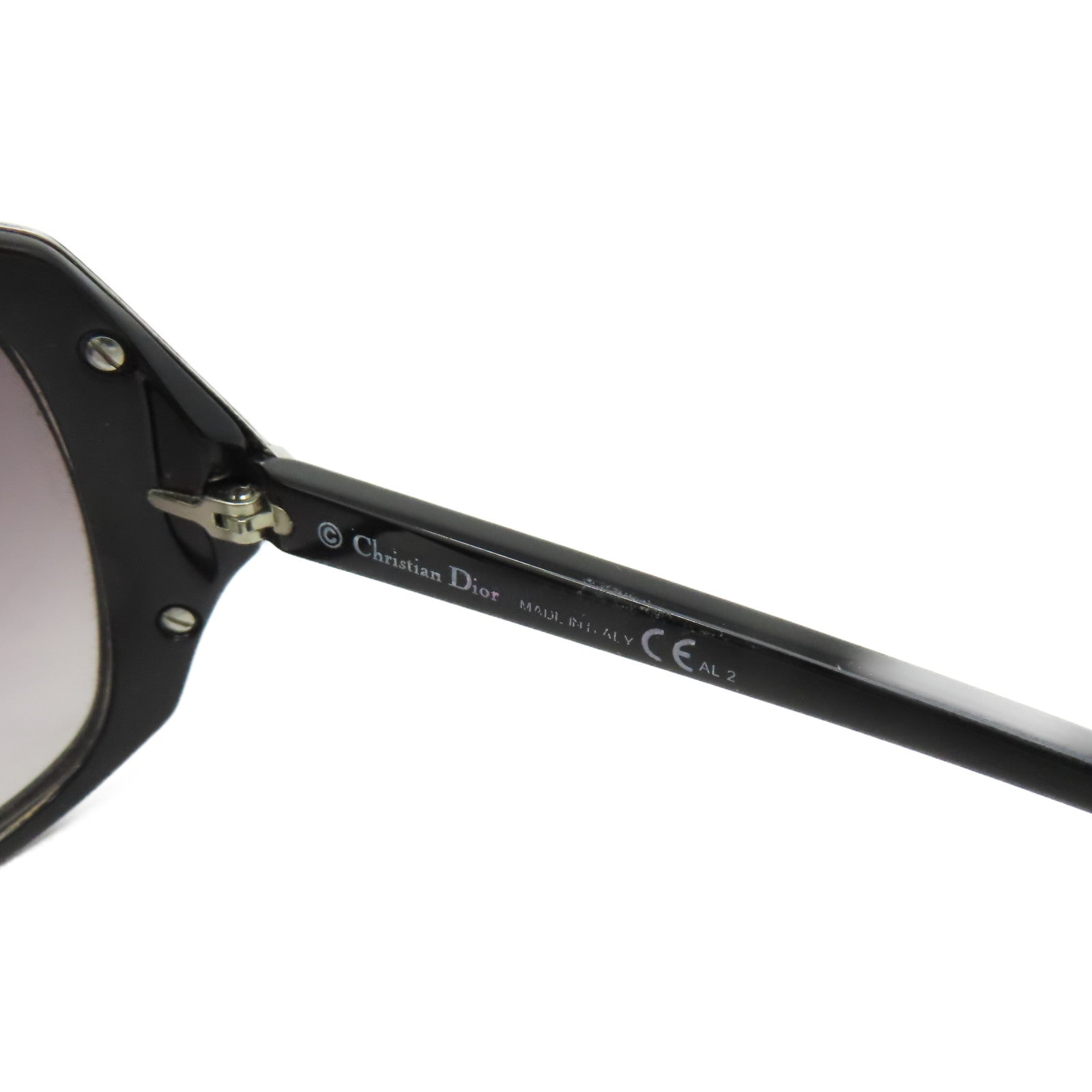 Dior PVC Sunglasses太陽眼鏡黑色/銀色