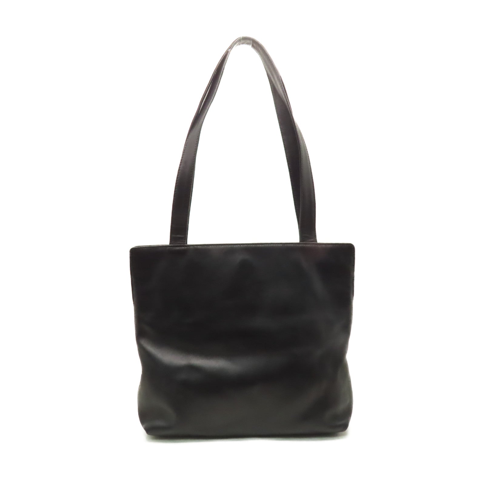 CHANEL 【激減優惠】羊皮皮革Tote Bag肩背袋黑色