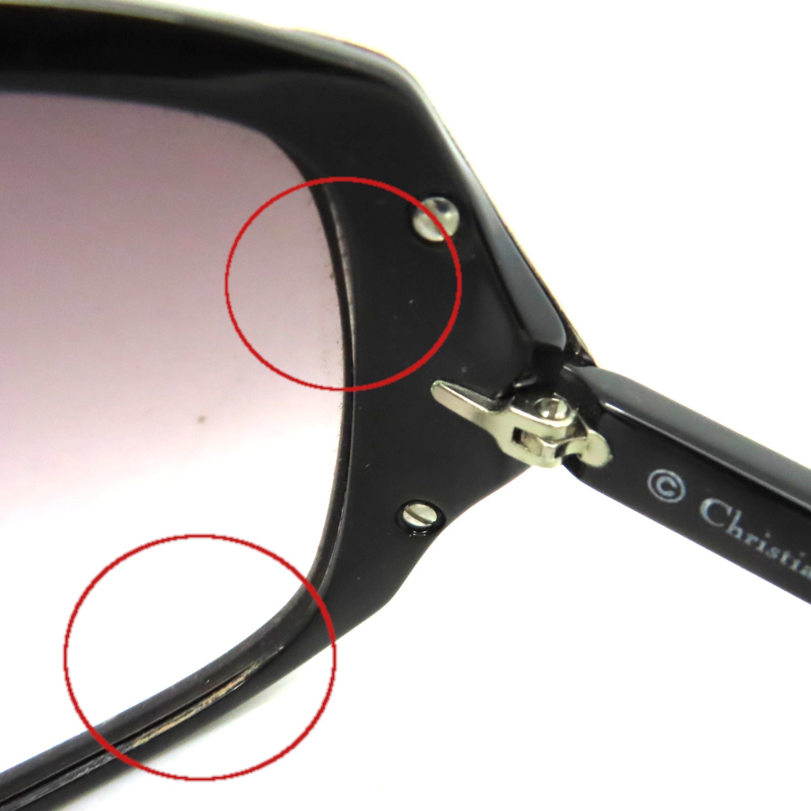 Dior PVC Sunglasses太陽眼鏡黑色/銀色