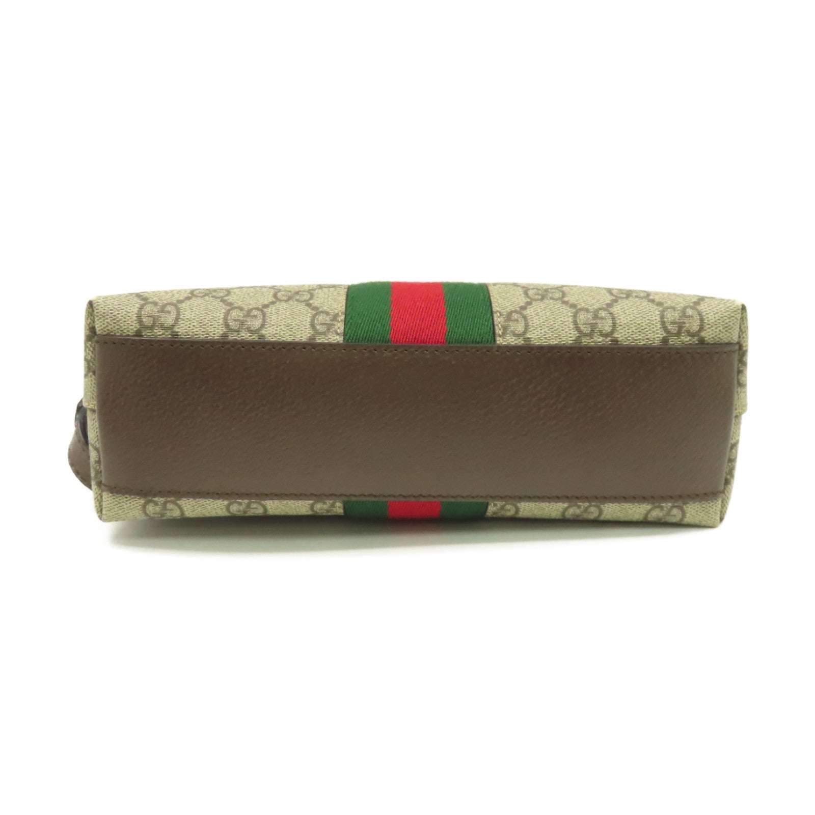 GUCCI 塗層帆布Ophidia GG Shoulder Bag肩背袋啡色