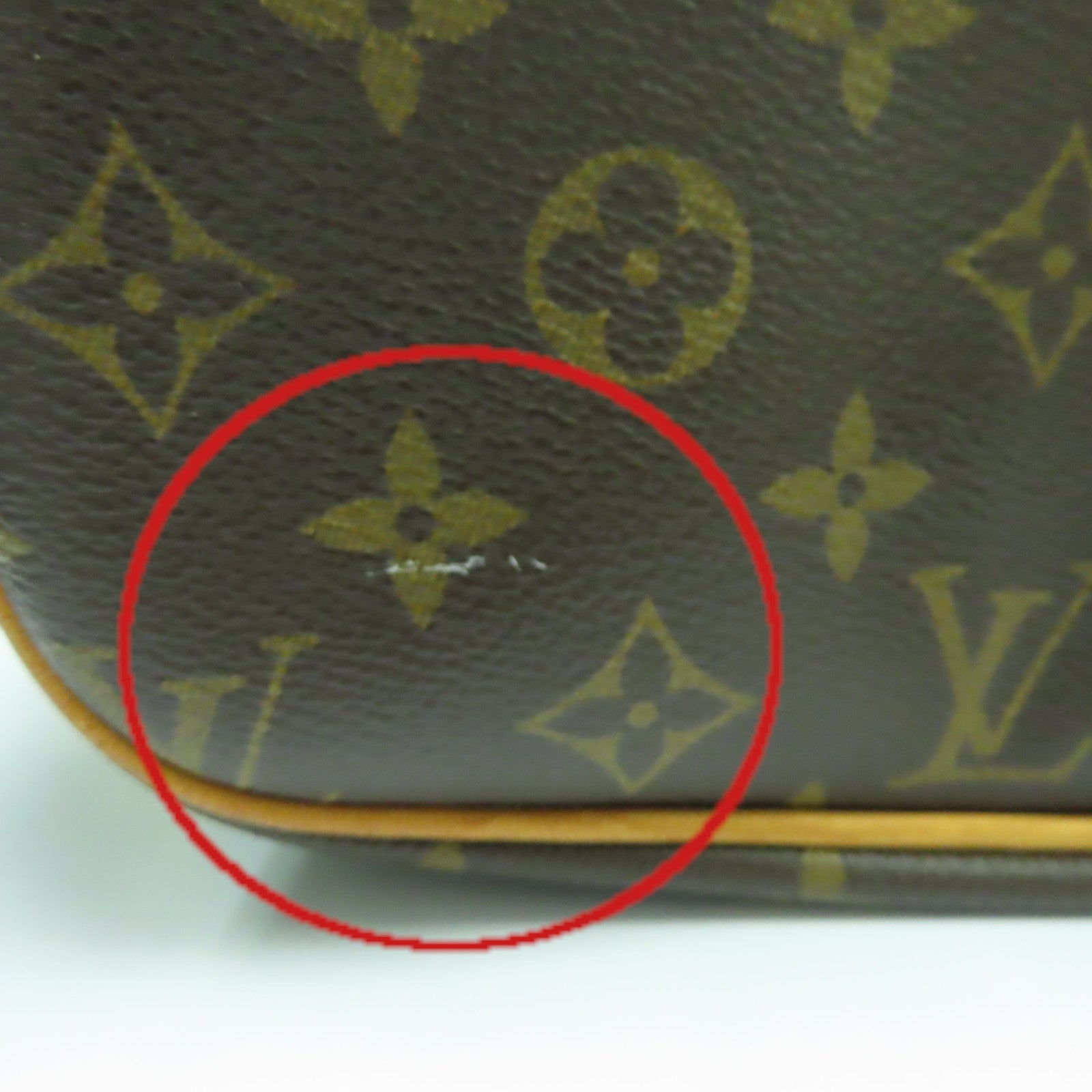 LOUIS VUITTON Monogram Reporter PM Shoulder Bag肩背袋啡色