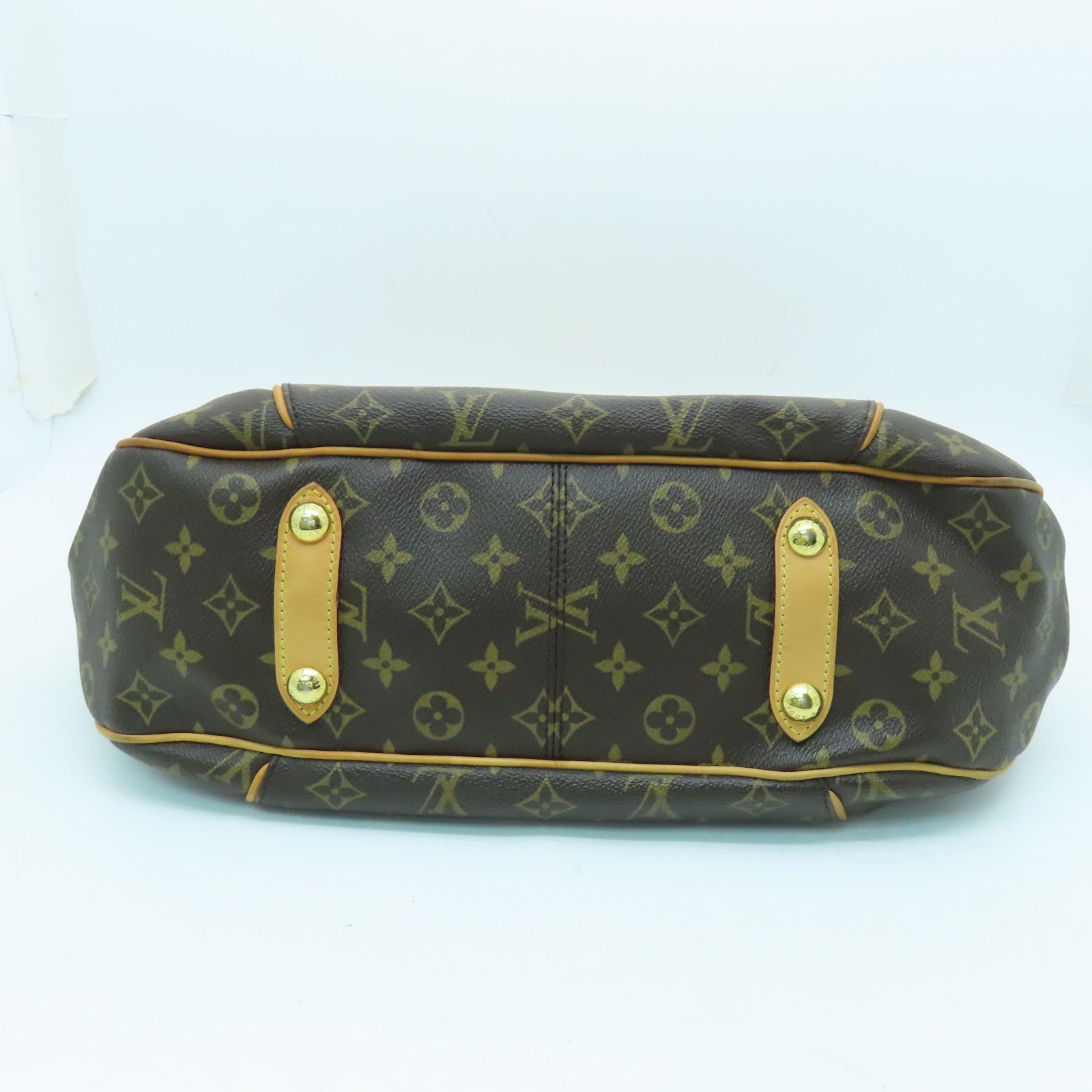 LOUIS VUITTON Monogram Thames PM金扣肩背袋啡色
