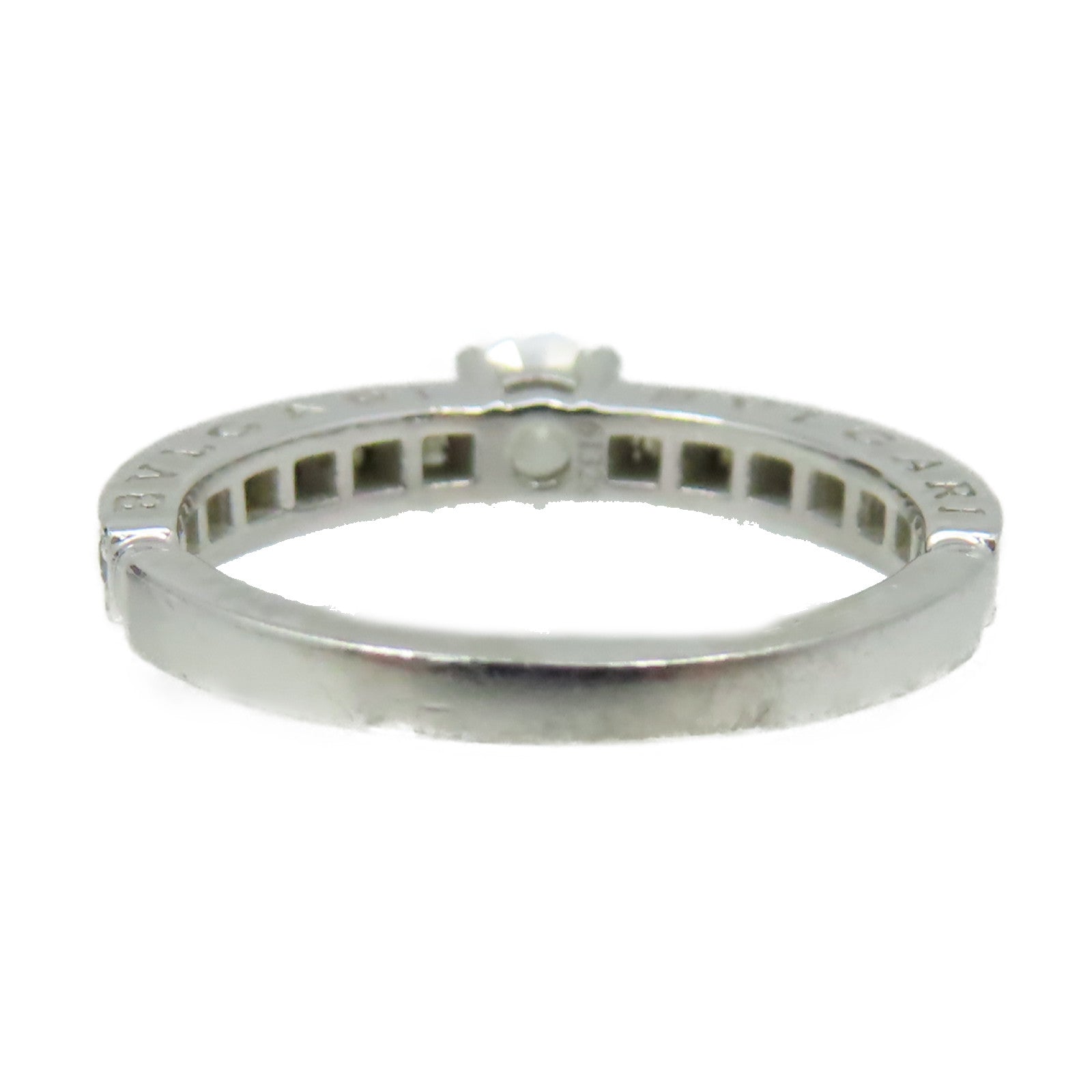 BVLGARI PT950鉑金/鑽石Dedicata A Venezia Diamond Ring戒指US#4.5