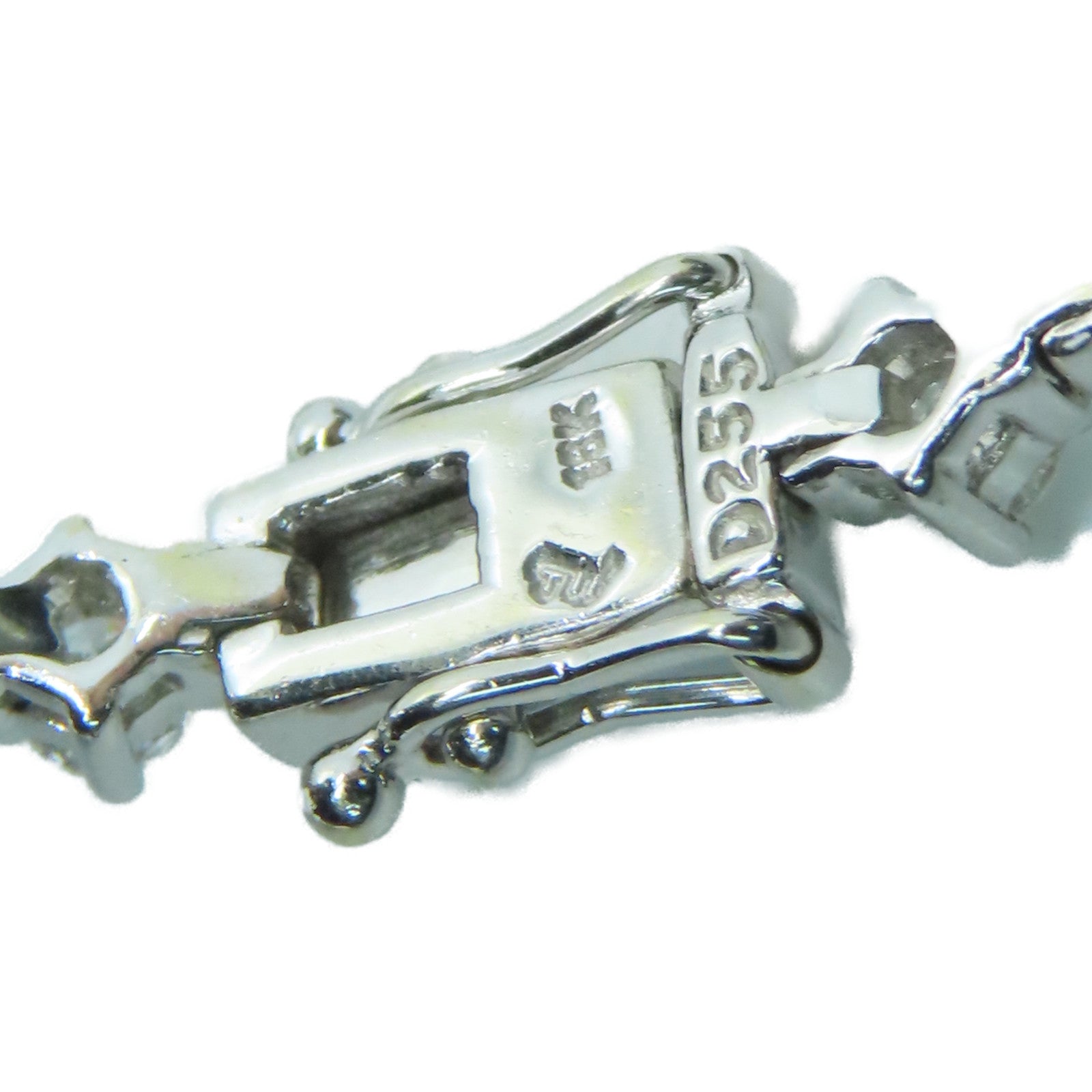 JEWELRY 18K白金Diamond Bracelet 2.55ct钻石手链
