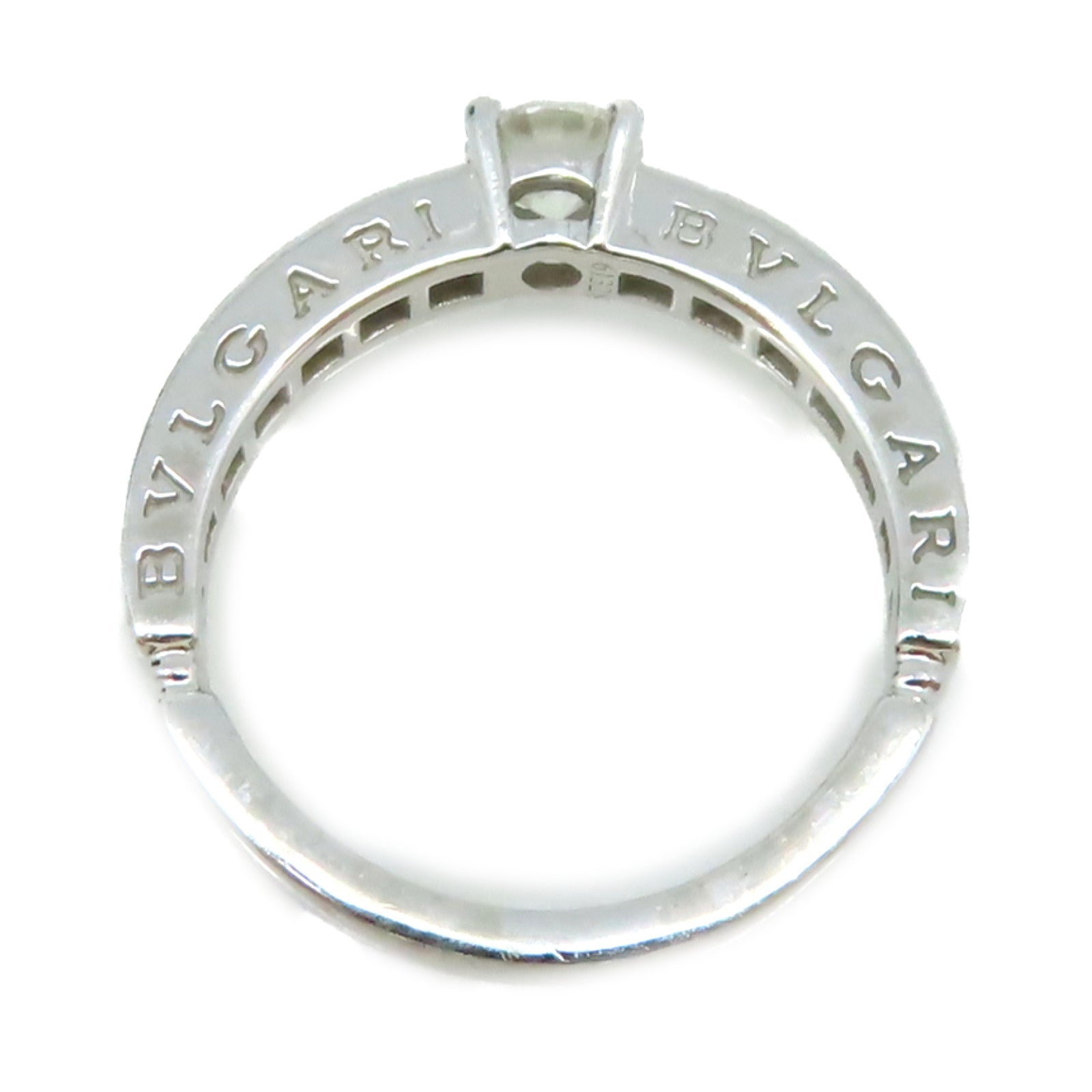 BVLGARI PT950鉑金/鑽石Dedicata A Venezia Diamond Ring戒指US#4.5