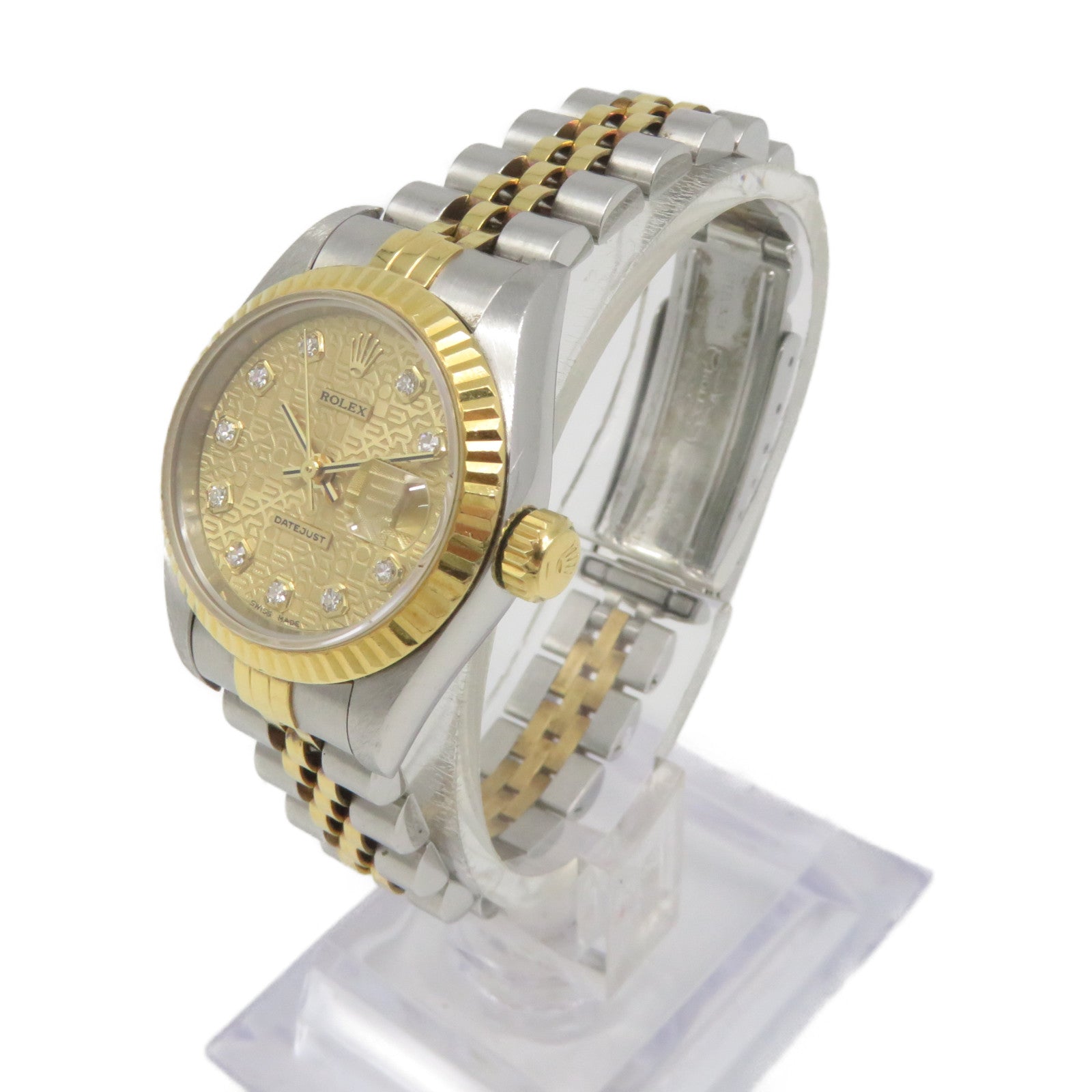 ROLEX Datejust 18K Gold/Stainless Steel Watch Automatic Movement Watch Gold/Silver
