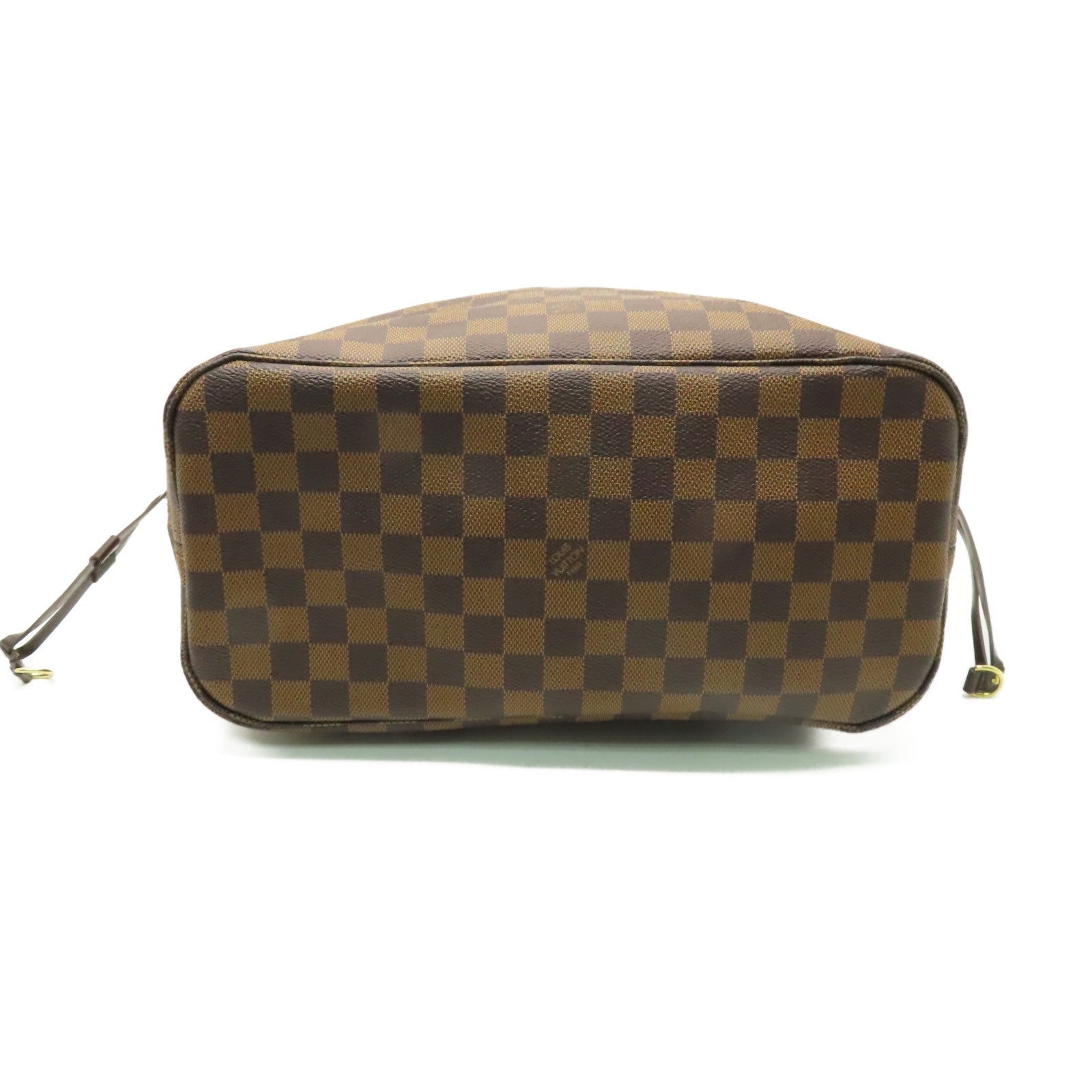 LOUIS VUITTON Damier Neverfull MM Tote Bag肩背袋啡色
