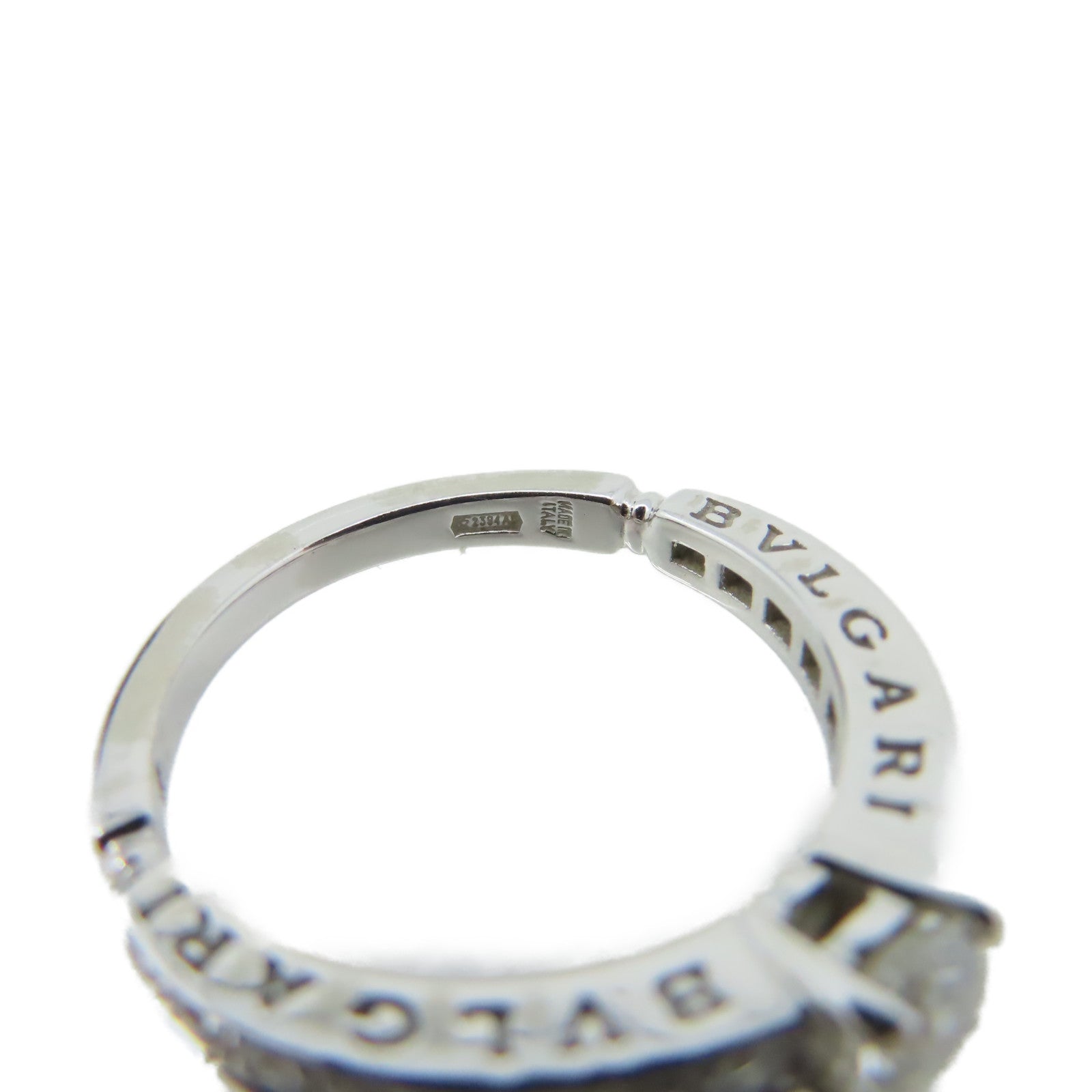 BVLGARI PT950鉑金/鑽石Dedicata A Venezia Diamond Ring戒指US#4.5