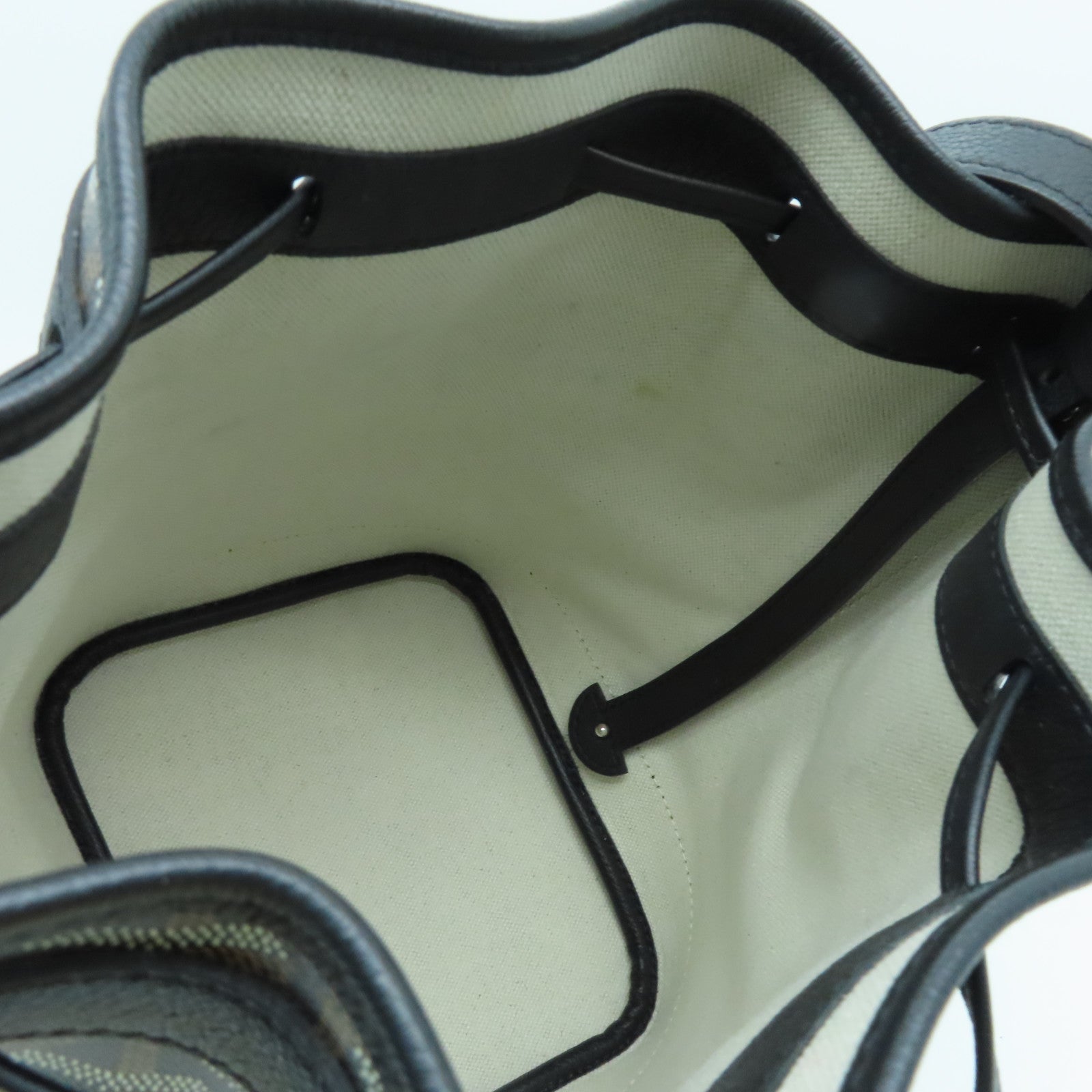 GOYARD 涂层帆布Petit Flot Bucket Bag肩背袋黑色