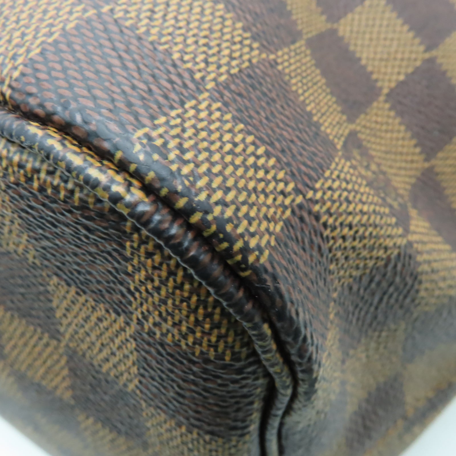 LOUIS VUITTON Damier Neverfull MM Tote Bag肩背袋啡色